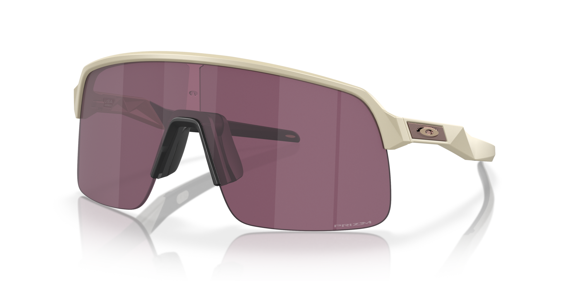 Sutro Lite Prizm Road Black Lenses, Matte Sand Frame Sunglasses