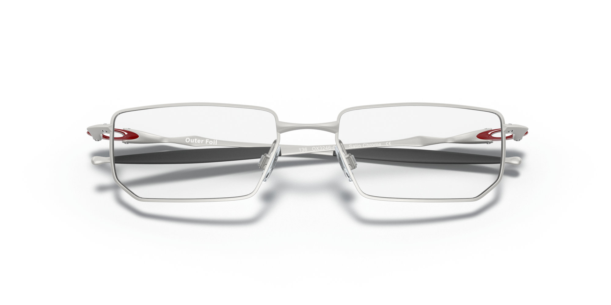 Oakley Outer Foil Eyeglasses with Satin Chrome Frame | Oakley® US