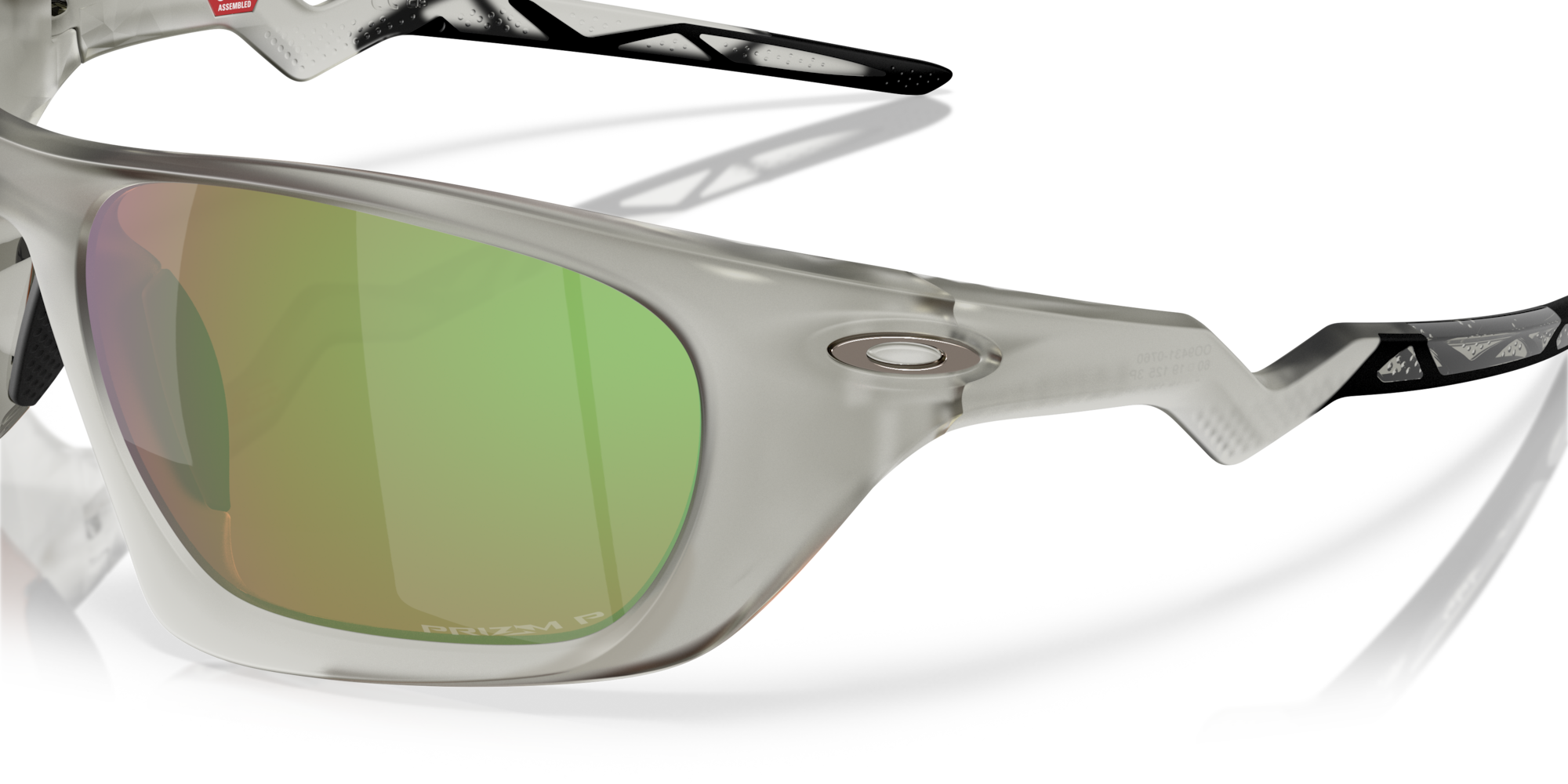 Oakley Lateralis Sunglasses with Matte Grey Ink Frame and Prizm