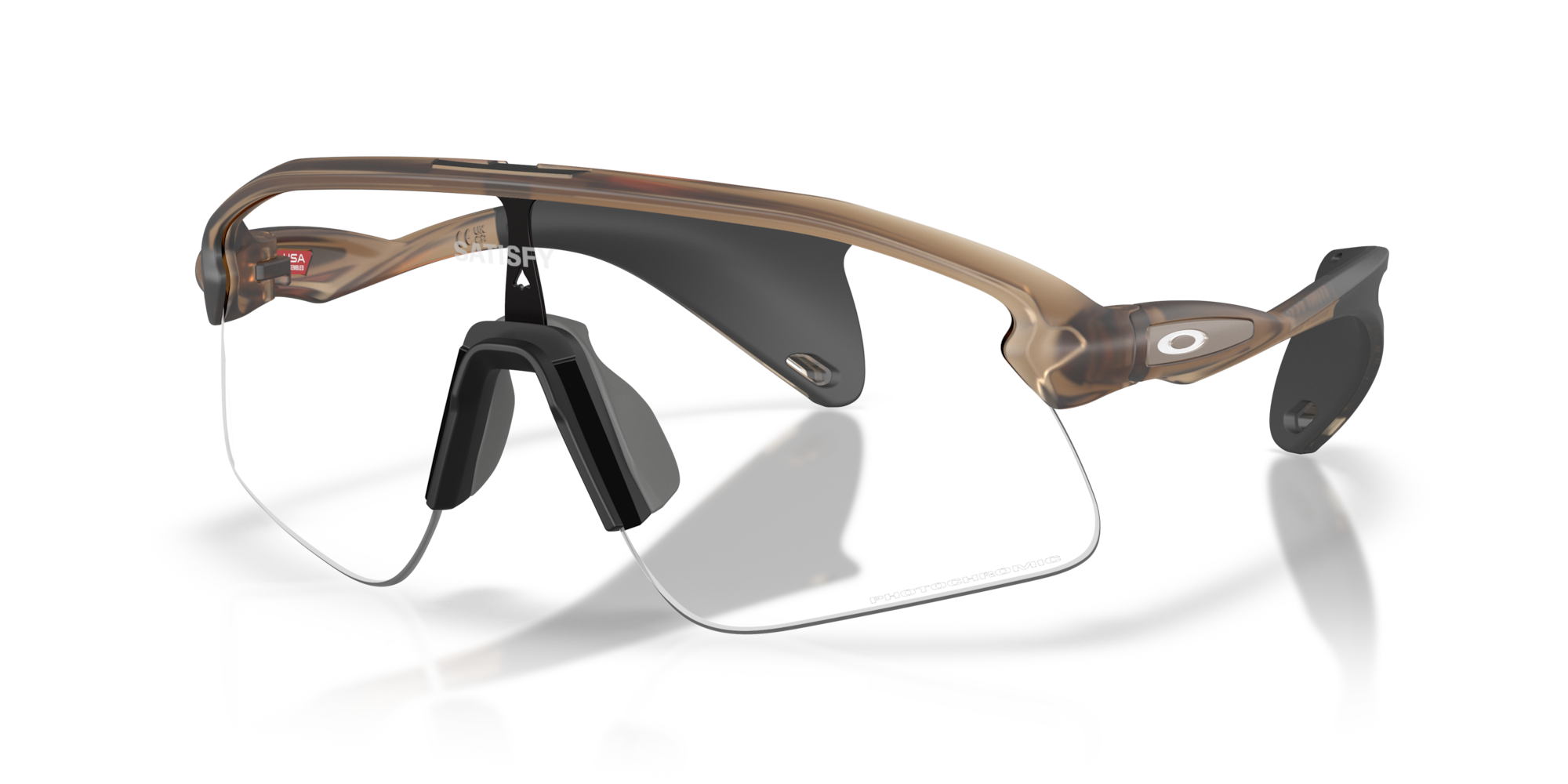 Oakley X Satisfy Stunt Devil Sunglasses with Matte Brown Smoke