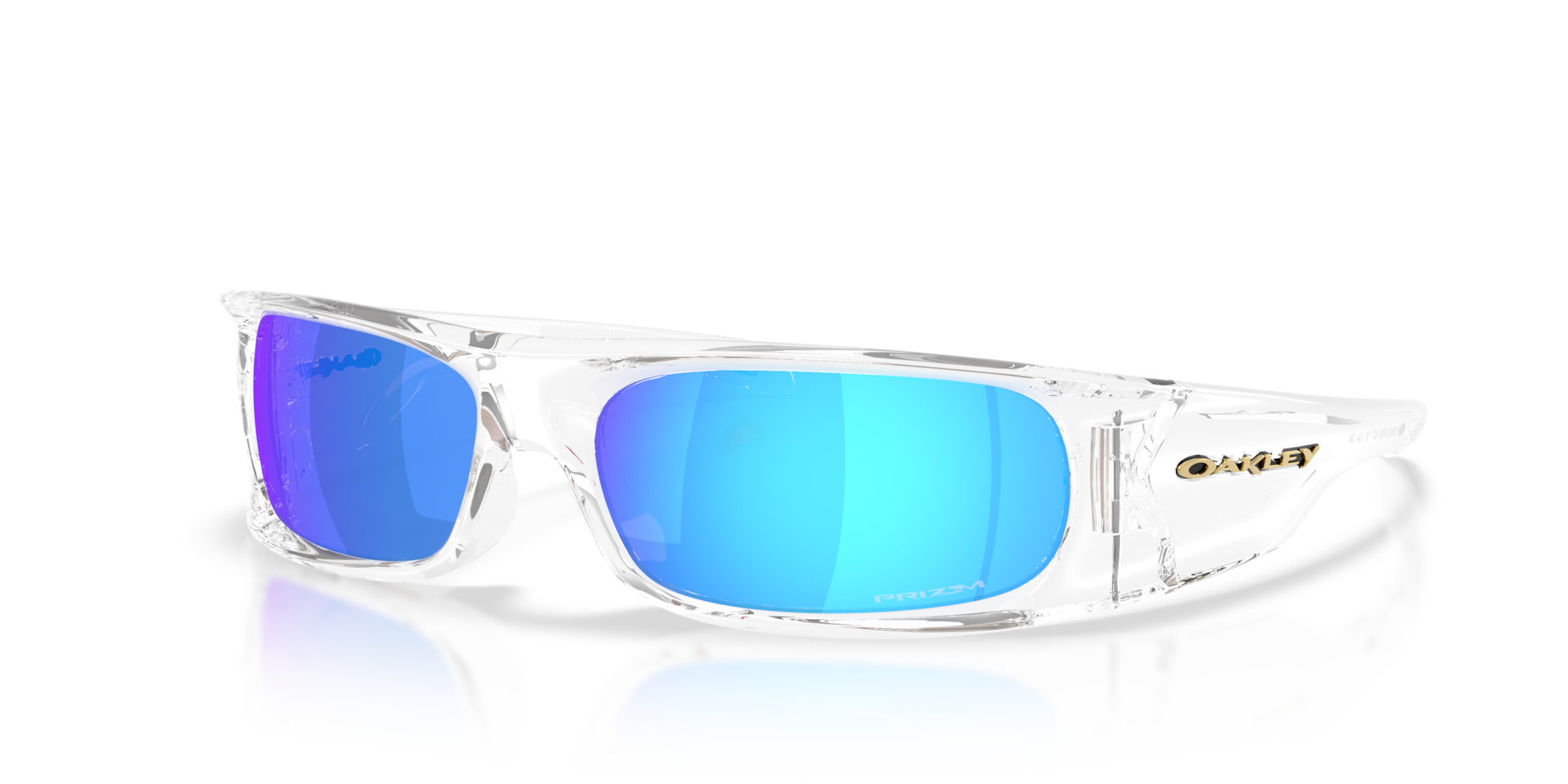 オークリー Highlandサングラス ClearフレームとPrizm Sapphireレンズ