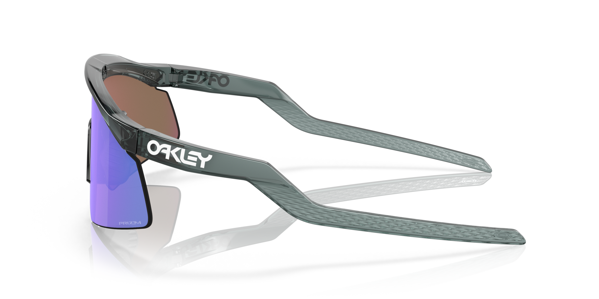 Oakley Hydra Sunglasses with Crystal Black Frame and Prizm Violet