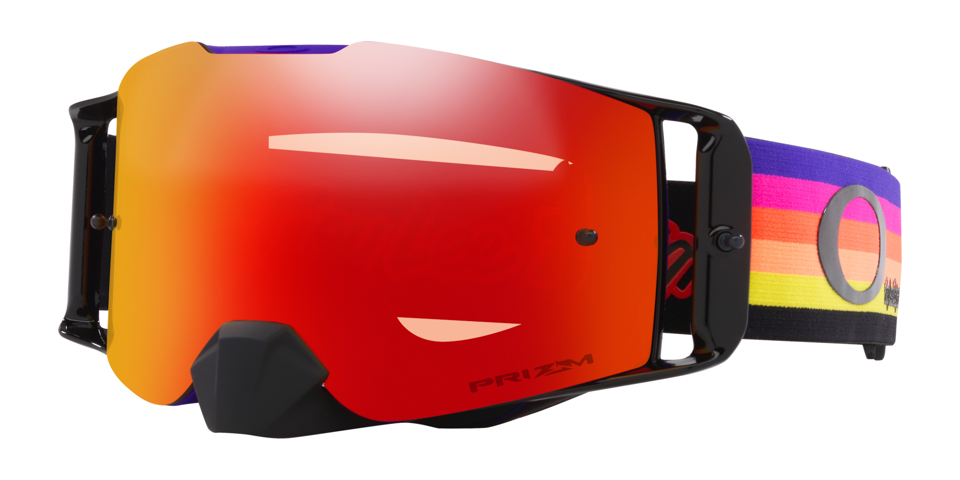 Oakley ゴーグル ネオンイエロー/オレンジ Oakley Front Line™ MX Troy Lee Designs Series Goggles with Neon