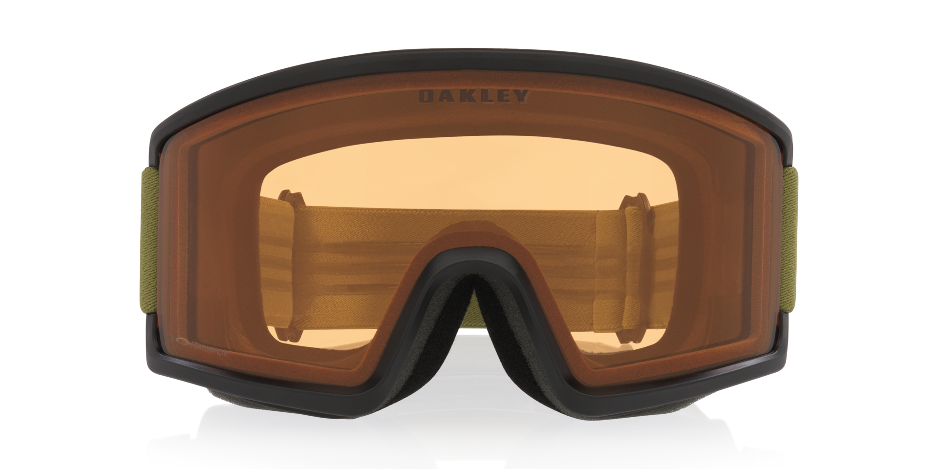 Oakley Target Line M Snow Goggles with Matte Black Strap and High