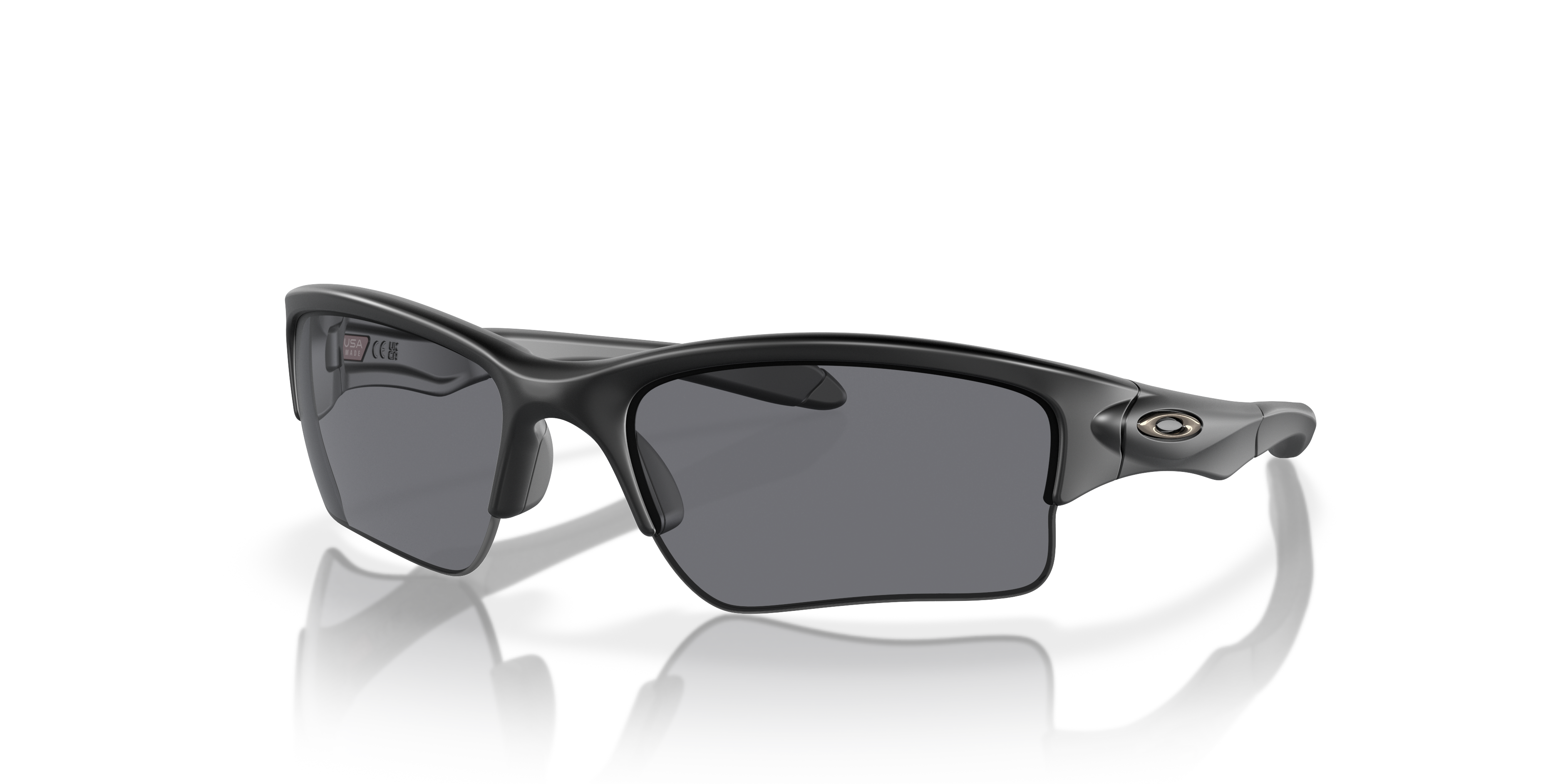 Standard Issue Quarter Jacket™ Grey Lenses, Matte Black Frame