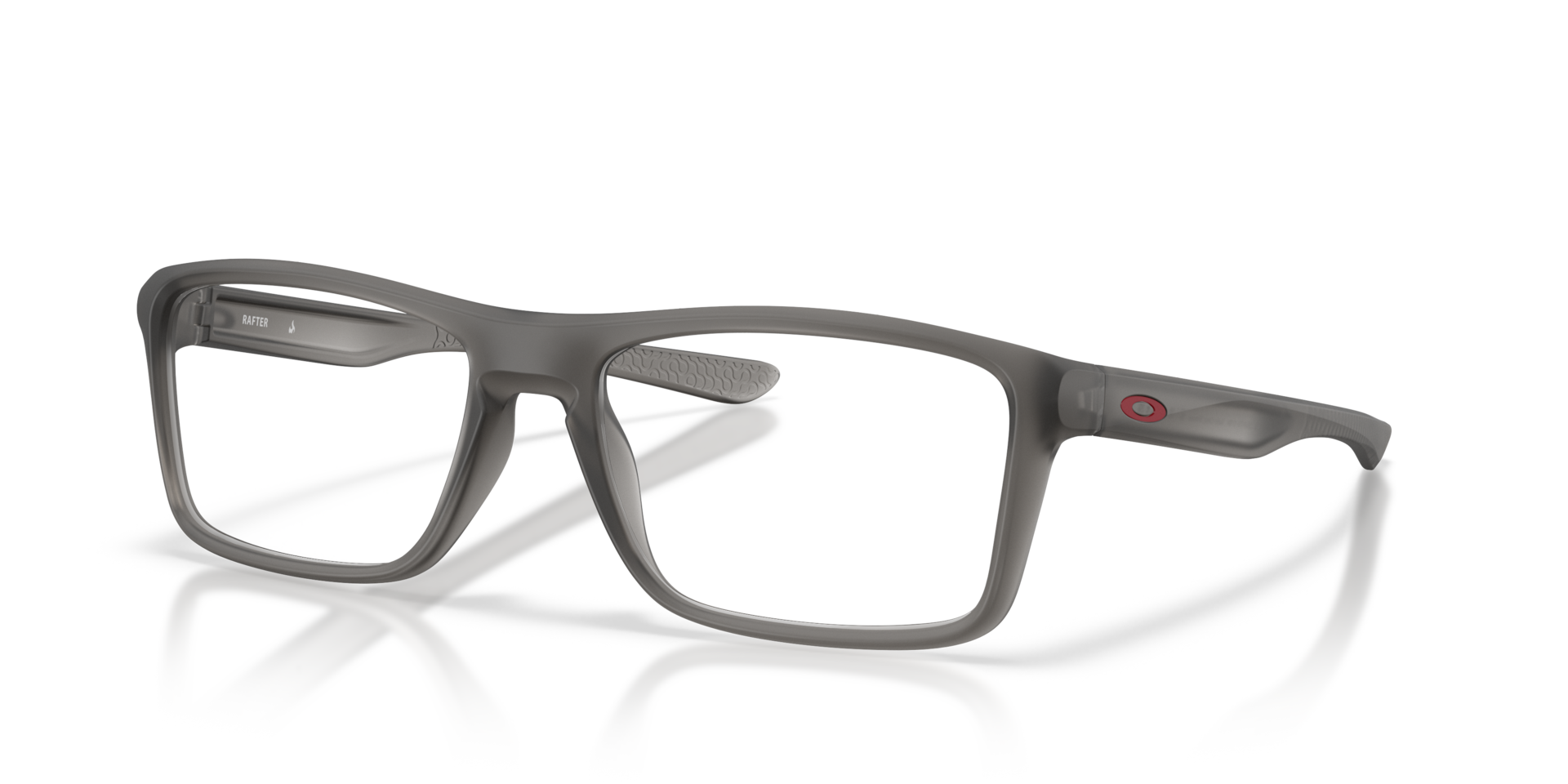 Oakley Rafter Basecamp Collection Eyeglasses with Satin Grey Smoke