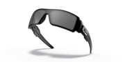 Oil Rig® - Polished Black & Silver Ghost Text