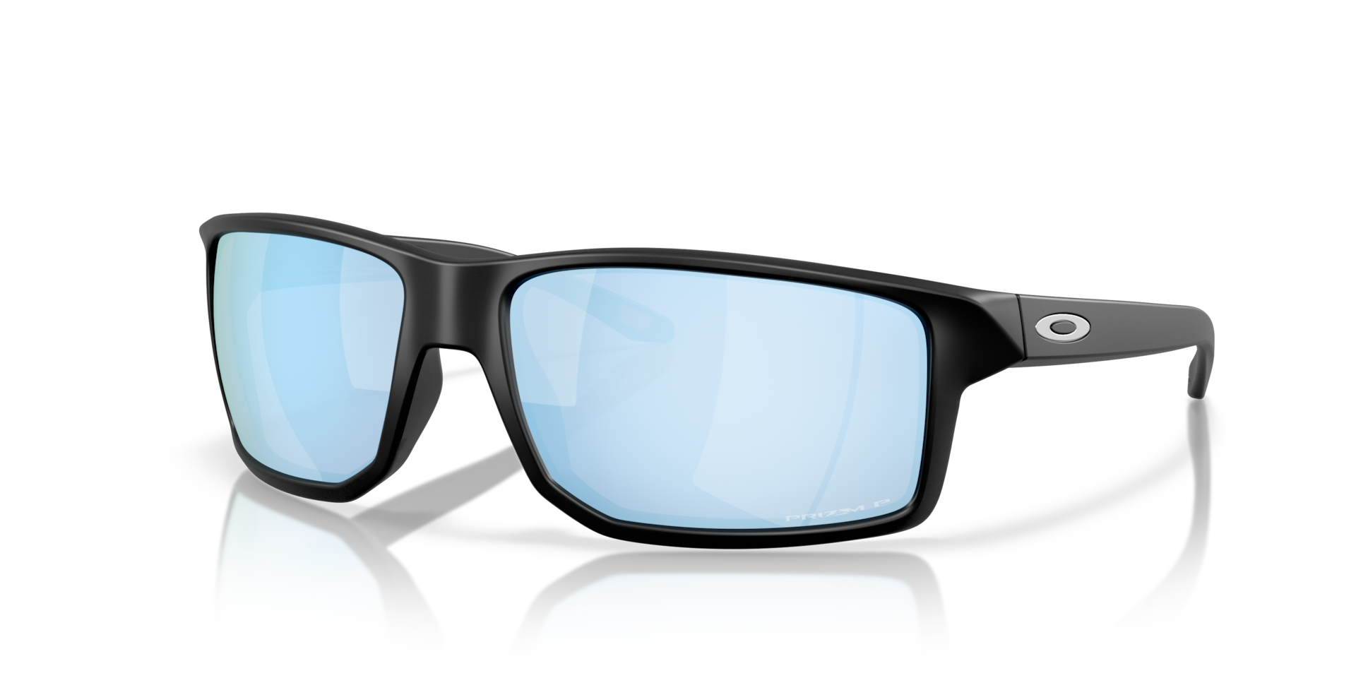 Gibston XL Prizm Deep Water Polarized Lenses, Matte Black Frame