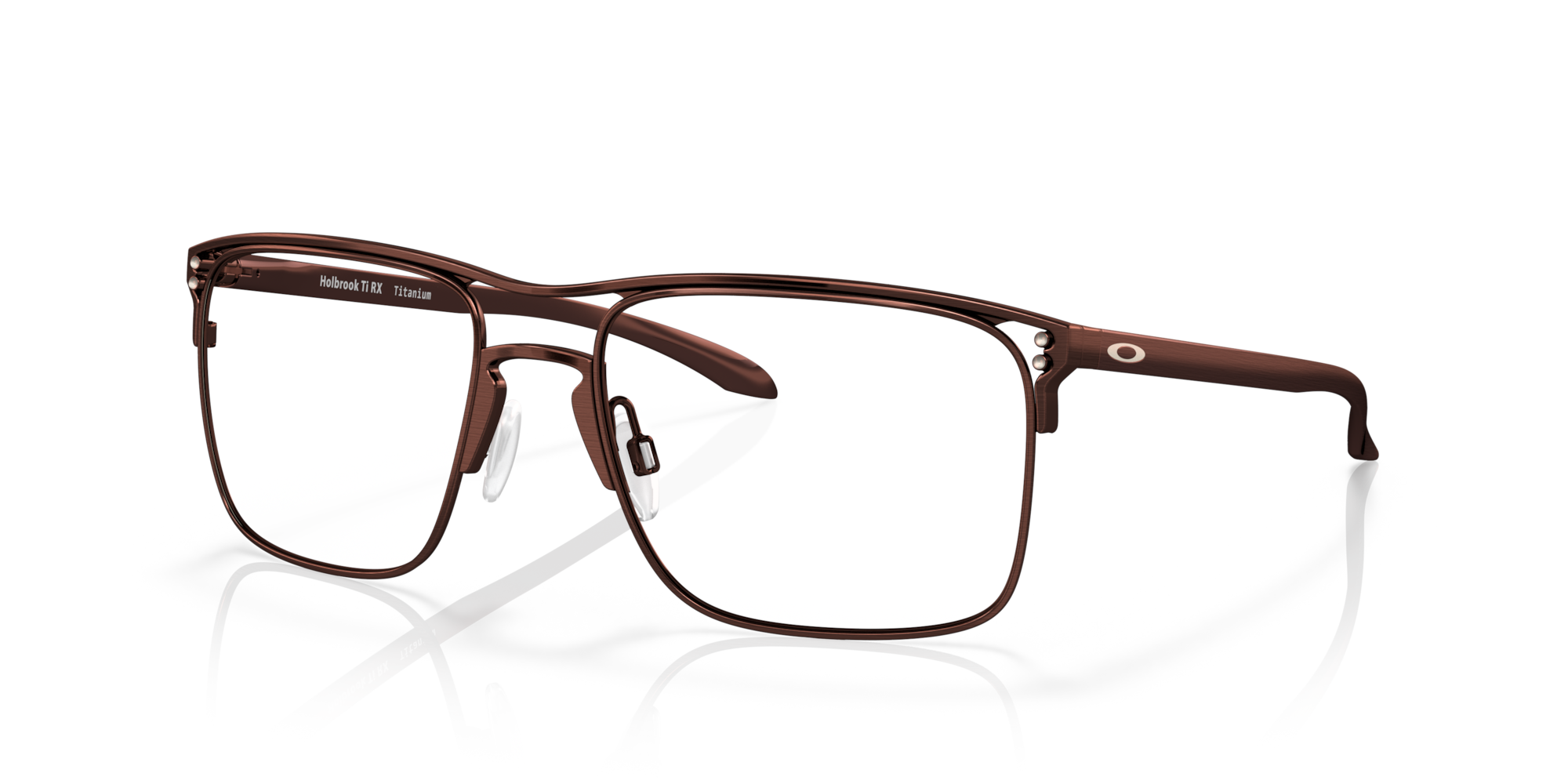 ブラウン偏光レンズ新品 OAKLEY HOLBROOK オークリー Holbrook™ TI メガネ Brushed Grenacheフレーム