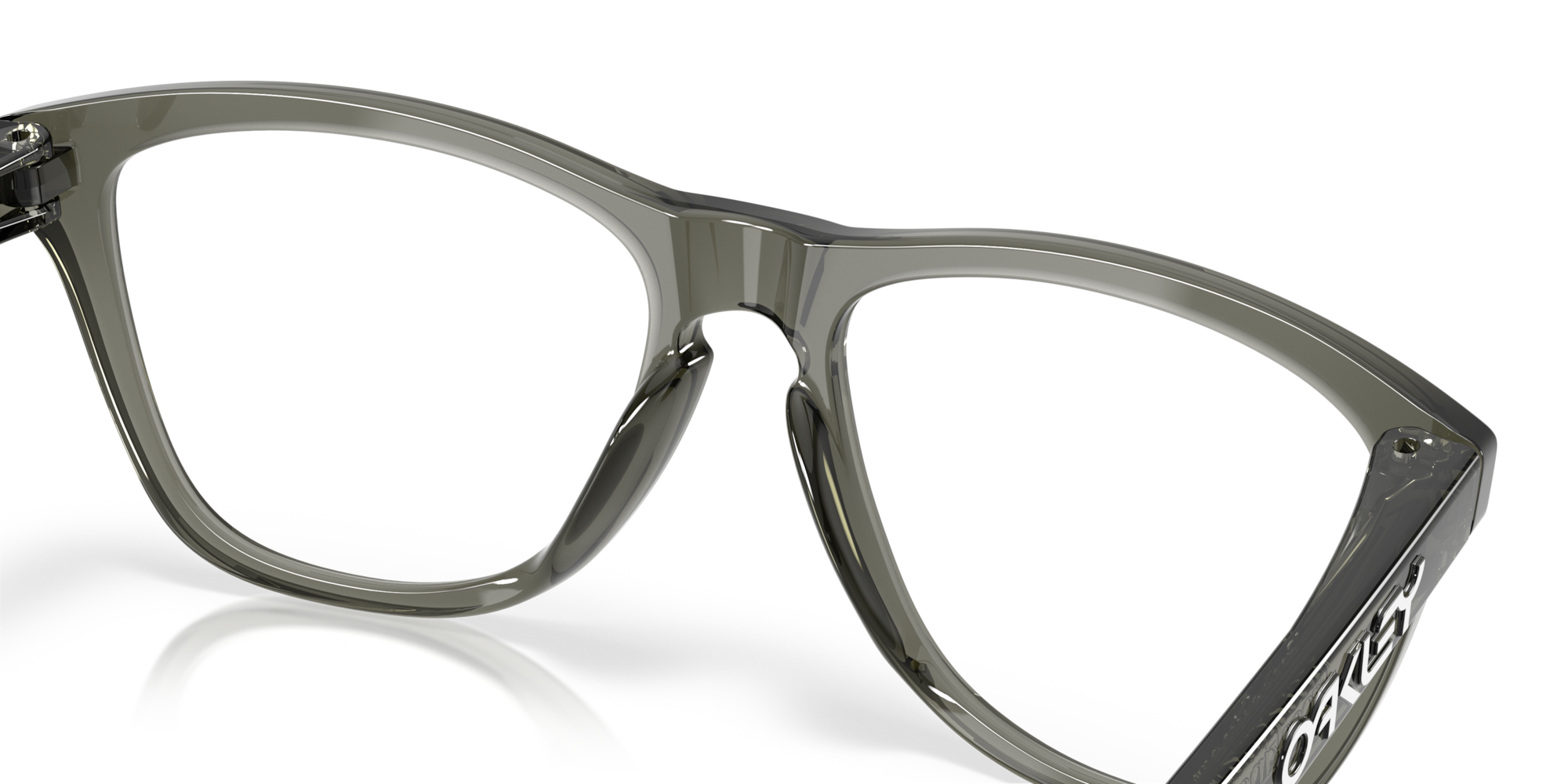オークリー Frogskins™ (Low Bridge Fit) メガネ Grey Smokeフレーム