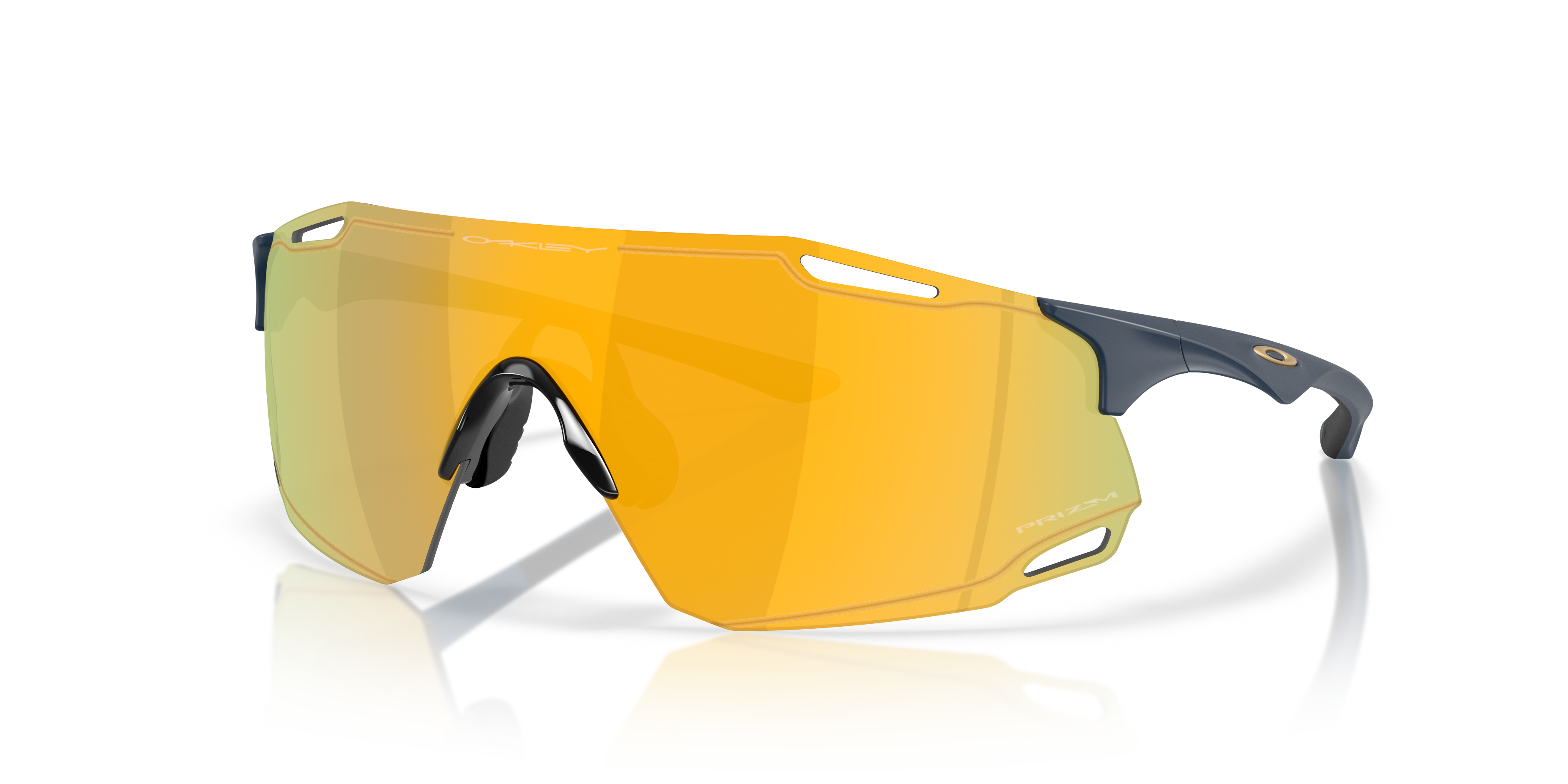 Oakley Cybr Dyno Sunglasses with Matte Abyss Frame and Prizm 24K