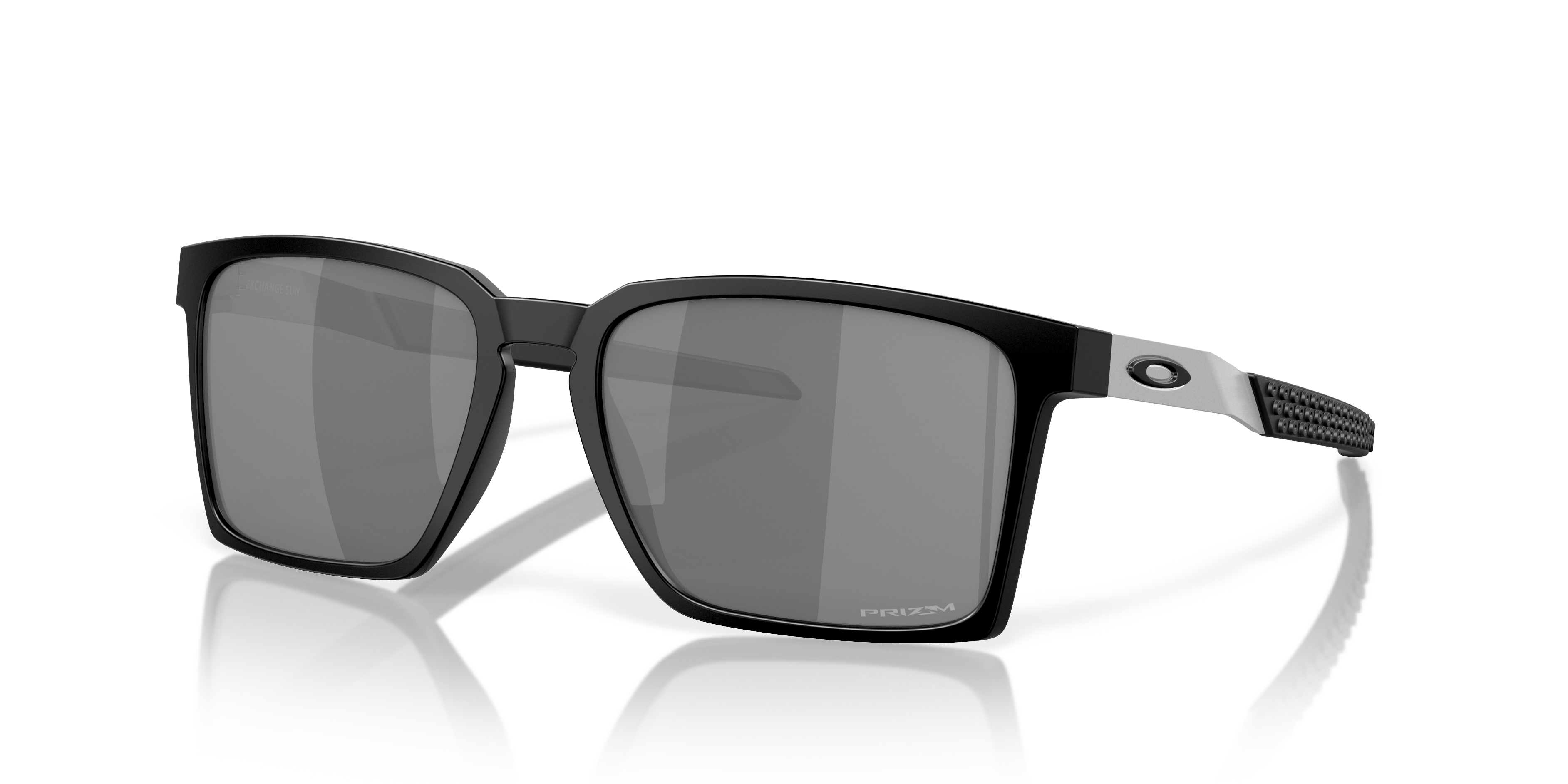 Oakley Exchange Sunglasses with Satin Black Frame and Prizm Black