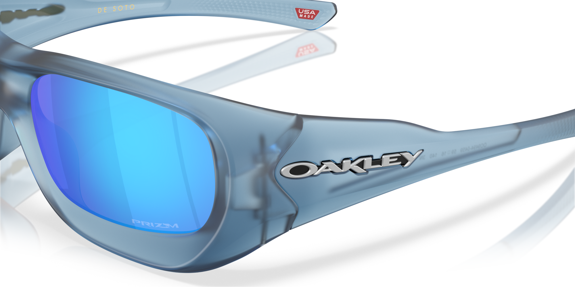 Oakley De Soto Sunglasses with Matte Trans Stonewash Frame and