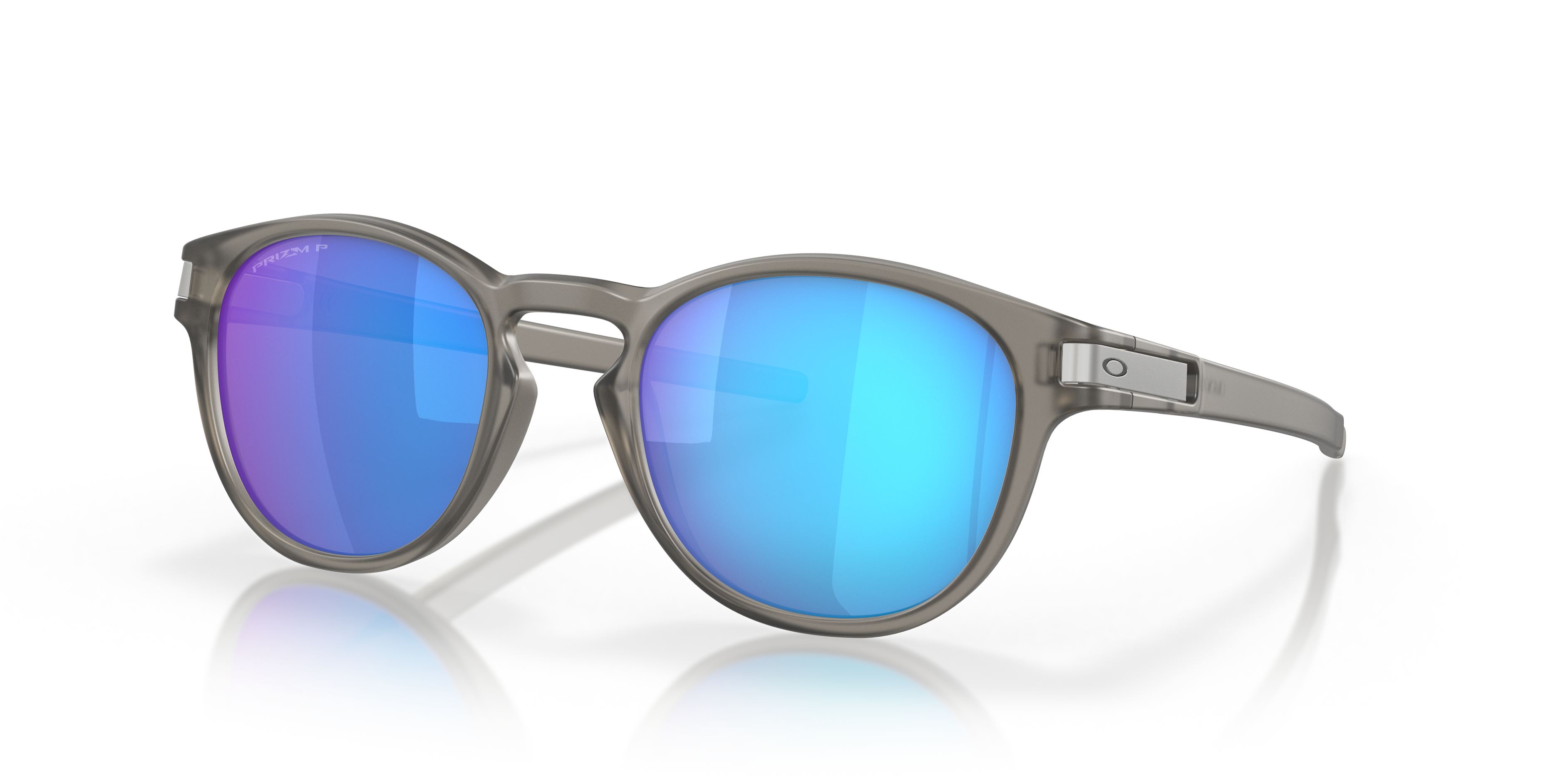 Latch™ Prizm Sapphire Polarized Lenses, Matte Grey Ink Frame