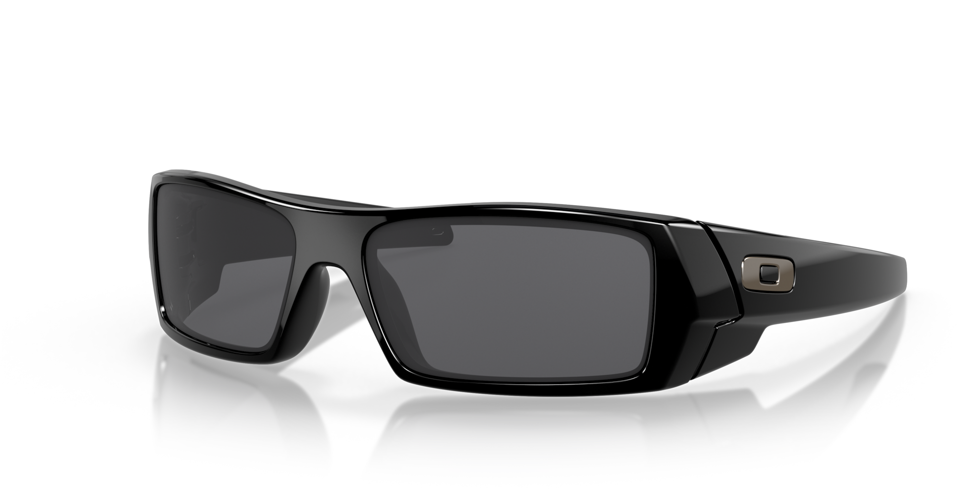 Oakley Gascan® Sunglasses with Polished Black Frame and Grey