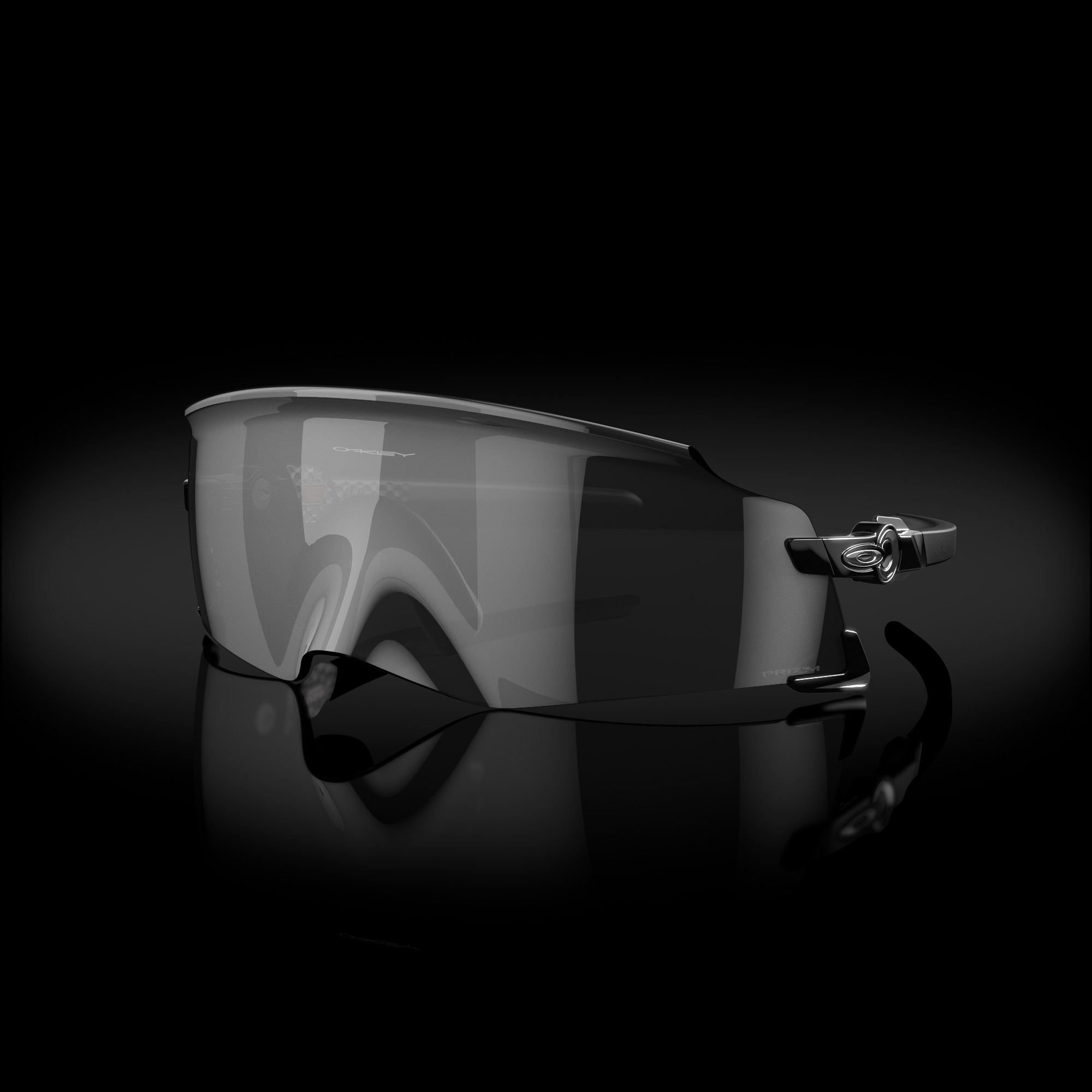 Oakley Kato Sunglasses with Polished Black Frame and Prizm Black