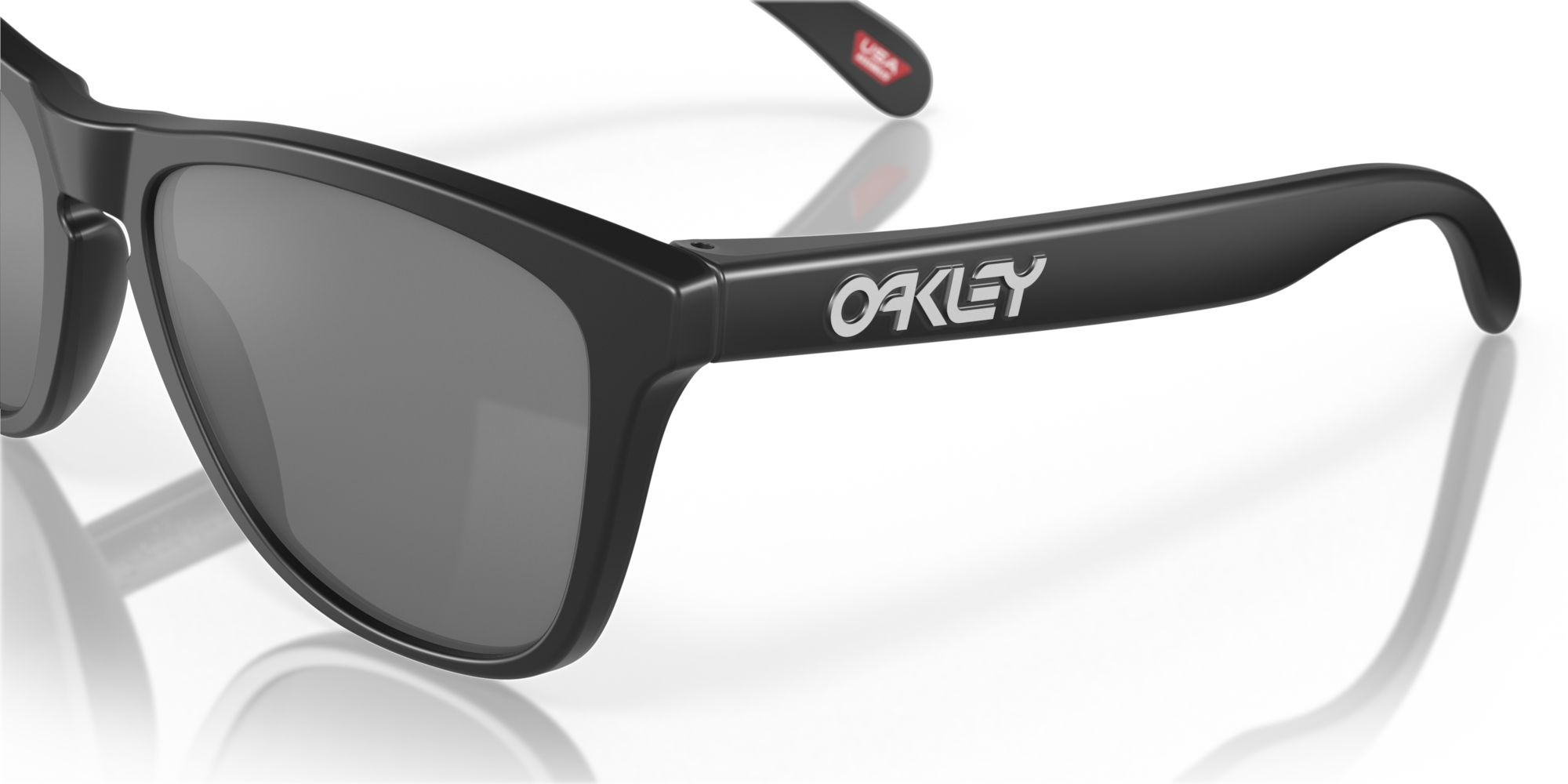 Oakley Frogskins™ Sunglasses with Matte Black Frame and Prizm