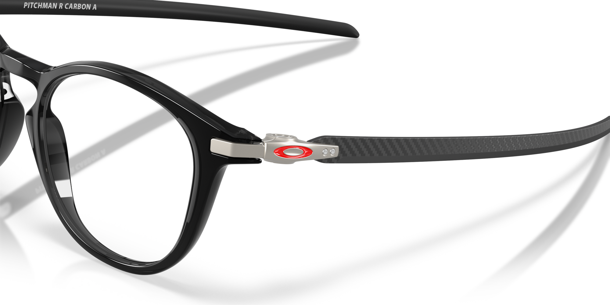 Oakley Pitchman™ R Carbon (Low Bridge Fit) Eyeglasses with Black