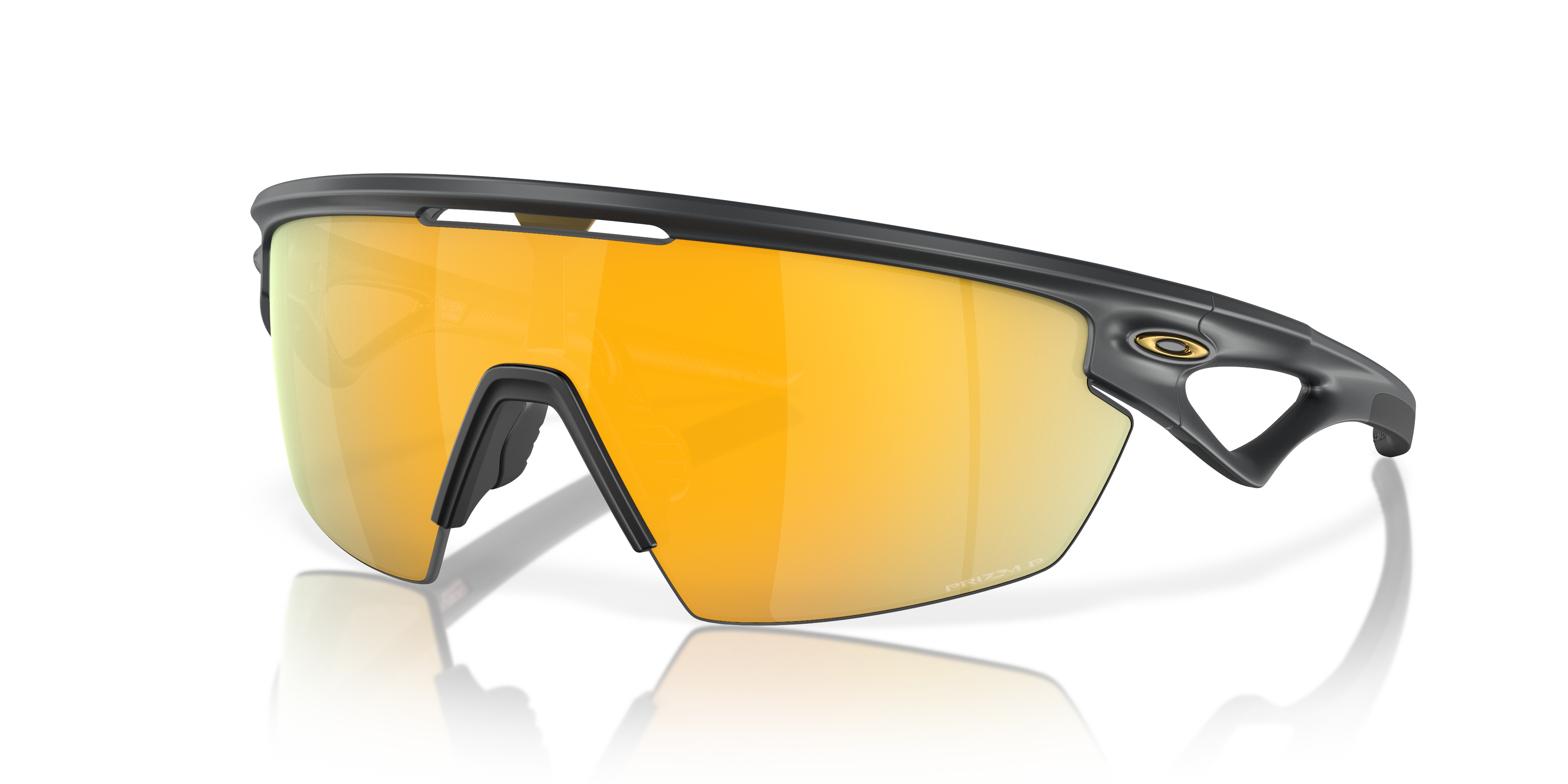 Sphaera™ Prizm 24K Polarized Lenses, Matte Carbon Frame Sunglasses