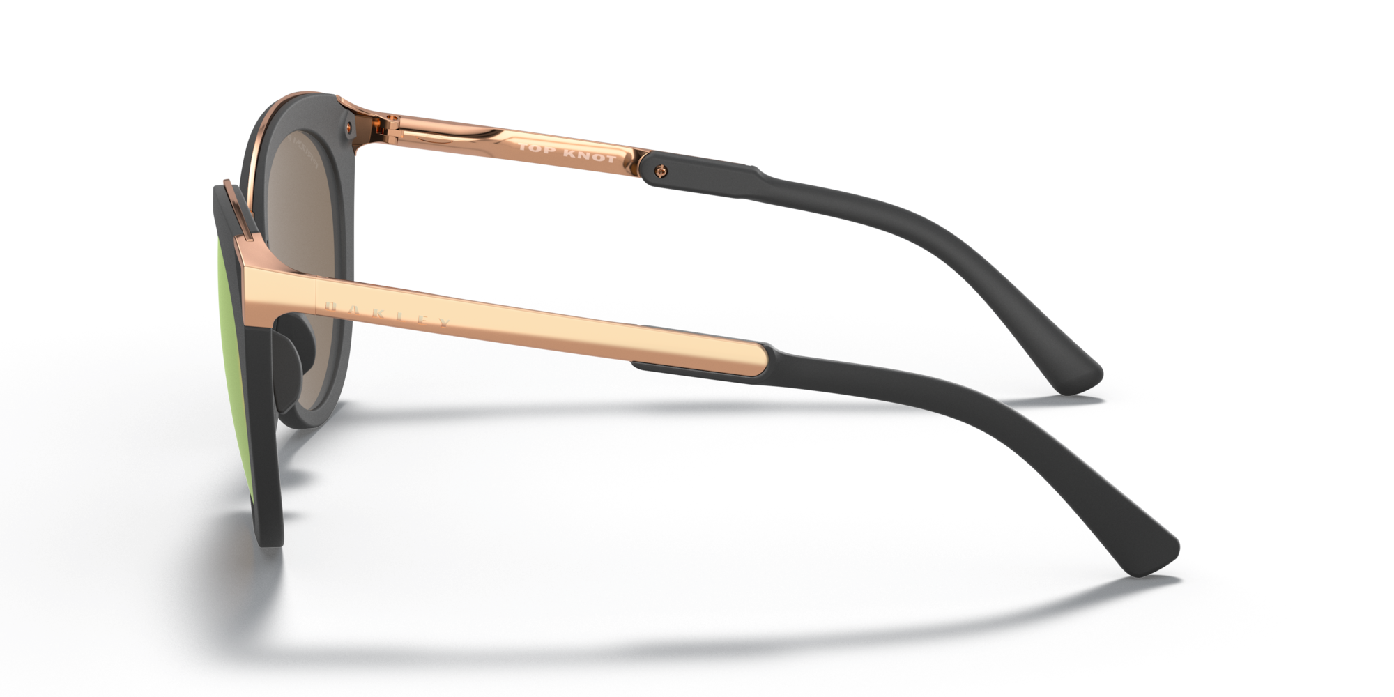 Oakley Top Knot™ Sunglasses with Velvet Black Frame and Prizm Rose