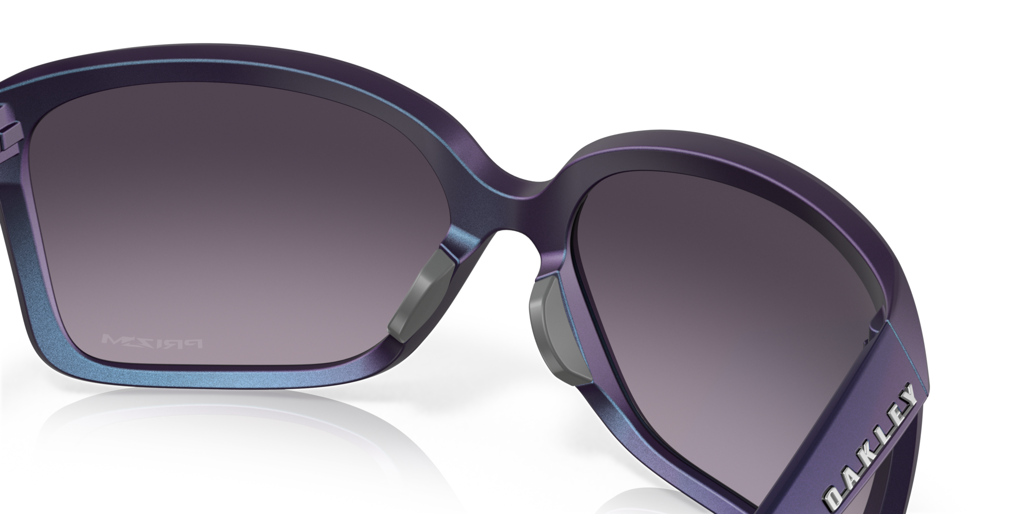 OAKLEY オークリー WILDRYE ワイルドライ 偏光レンズ サングラス オークリー Wildryeサングラス Matte Cyan/Purple Colorshiftフレーム