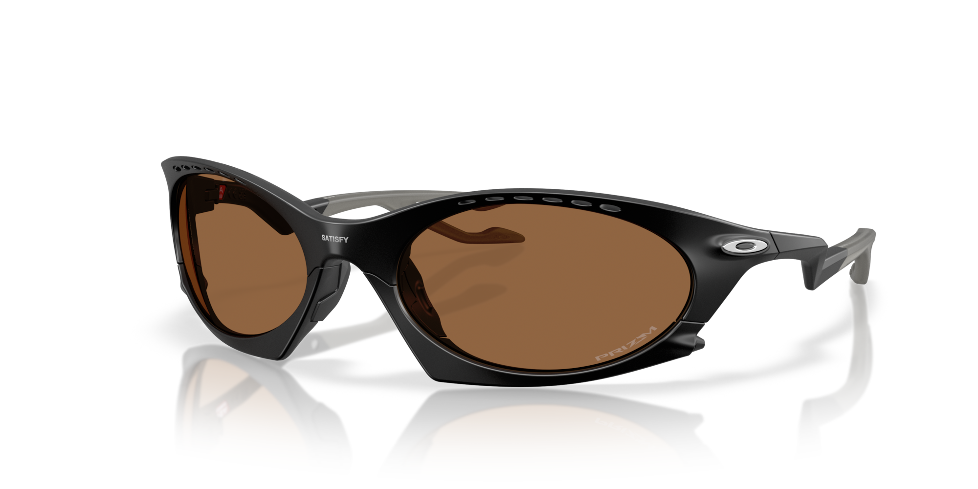 オークリー X Satisfy Plantarisサングラス Matte Blackフレームと