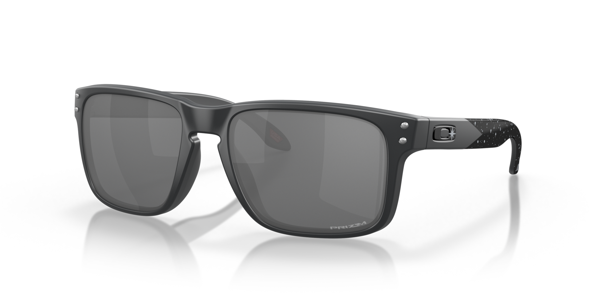 Oakley SI Armed Forces Holbrook Space Guardians OO9102 Prizm Grey Sunglasses - Matte Carbon/Prizm Black - X-Large