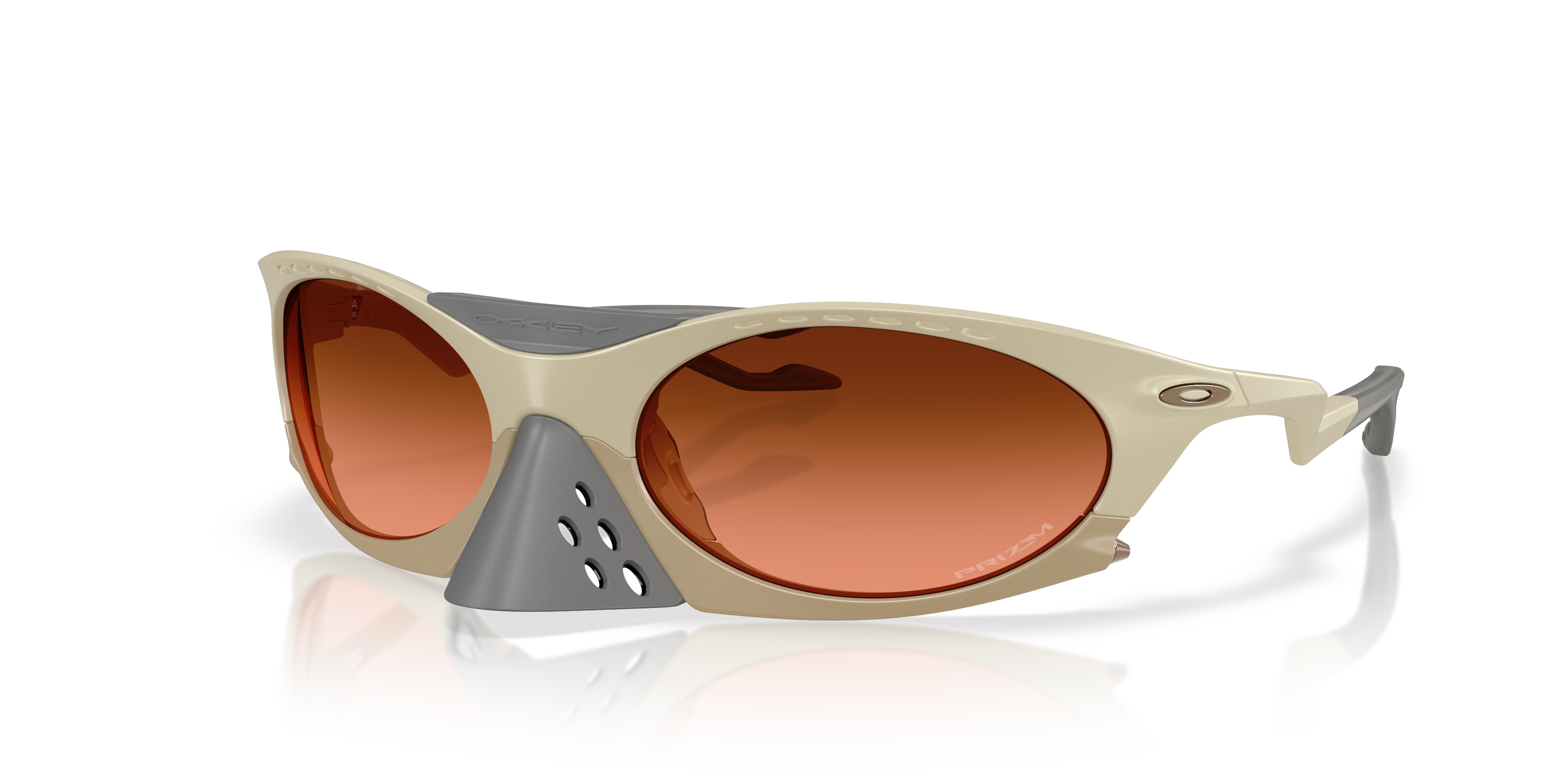 Plantaris Prizm Brown Gradient Lenses, Matte Sand Frame Sunglasses
