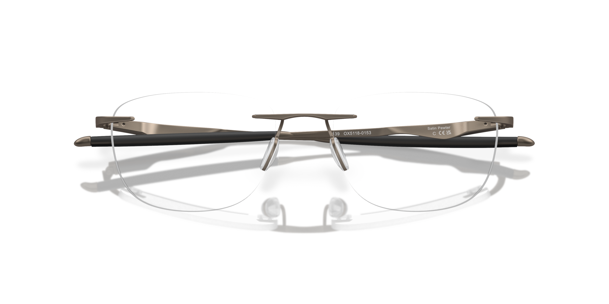 Oakley Wingfold™ EVR Eyeglasses with Satin Pewter Frame | Oakley® US