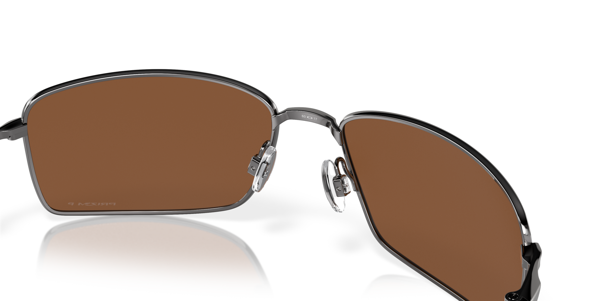 Oakley Square Wire™ Sunglasses with Tungsten Frame and Prizm