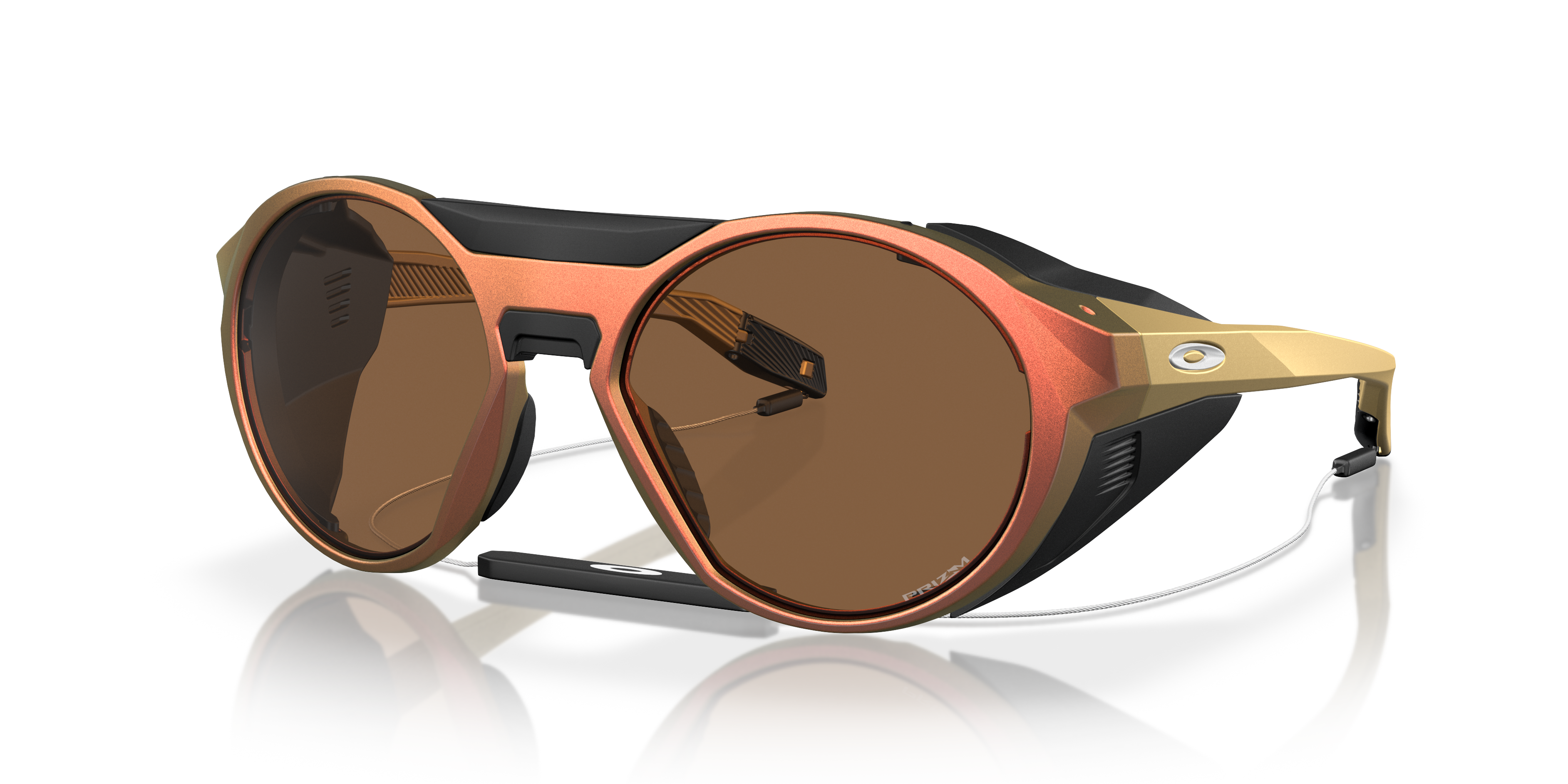 Clifden Prizm Bronze Lenses, Matte Red Gold Colorshift Frame