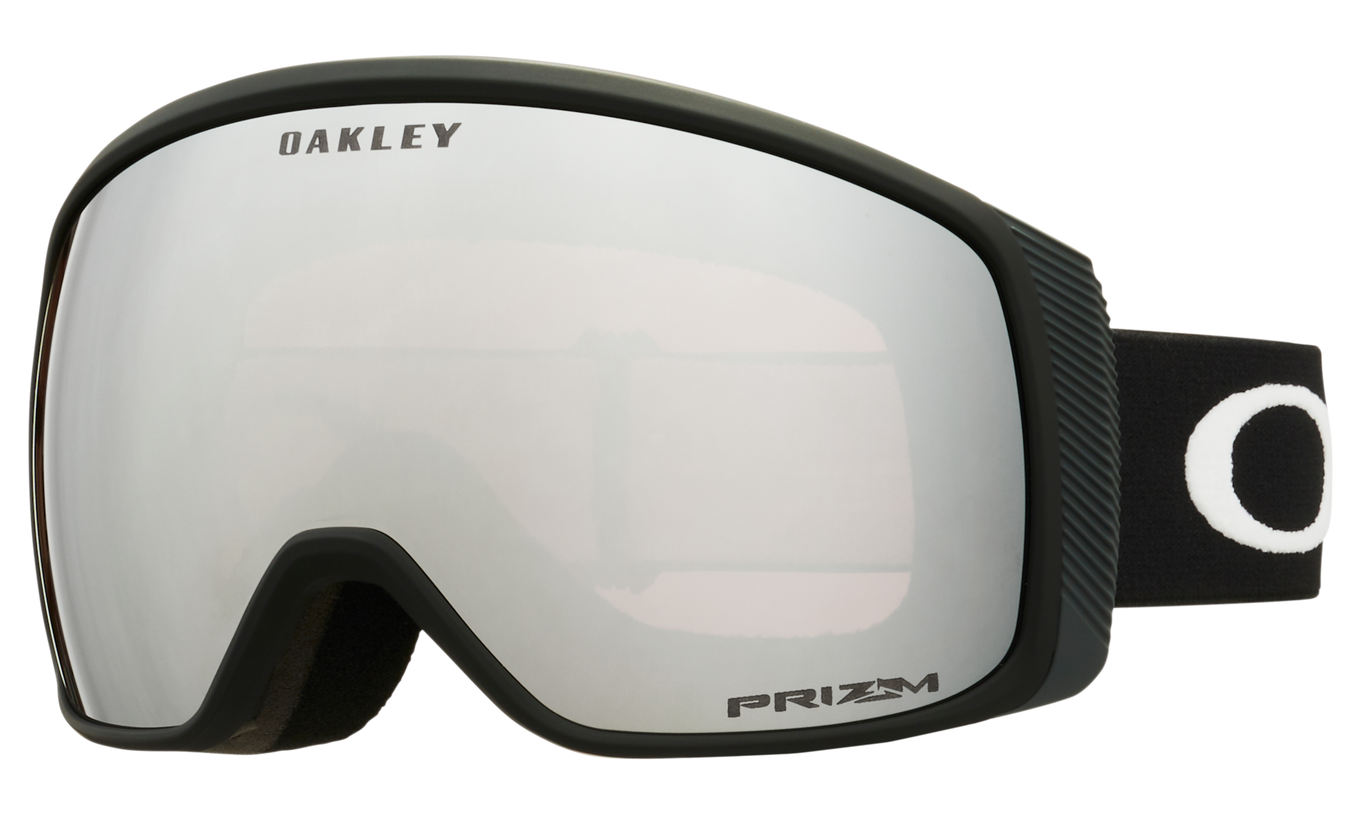Oakley Flight Tracker M Snow Goggles with Matte Black Strap and