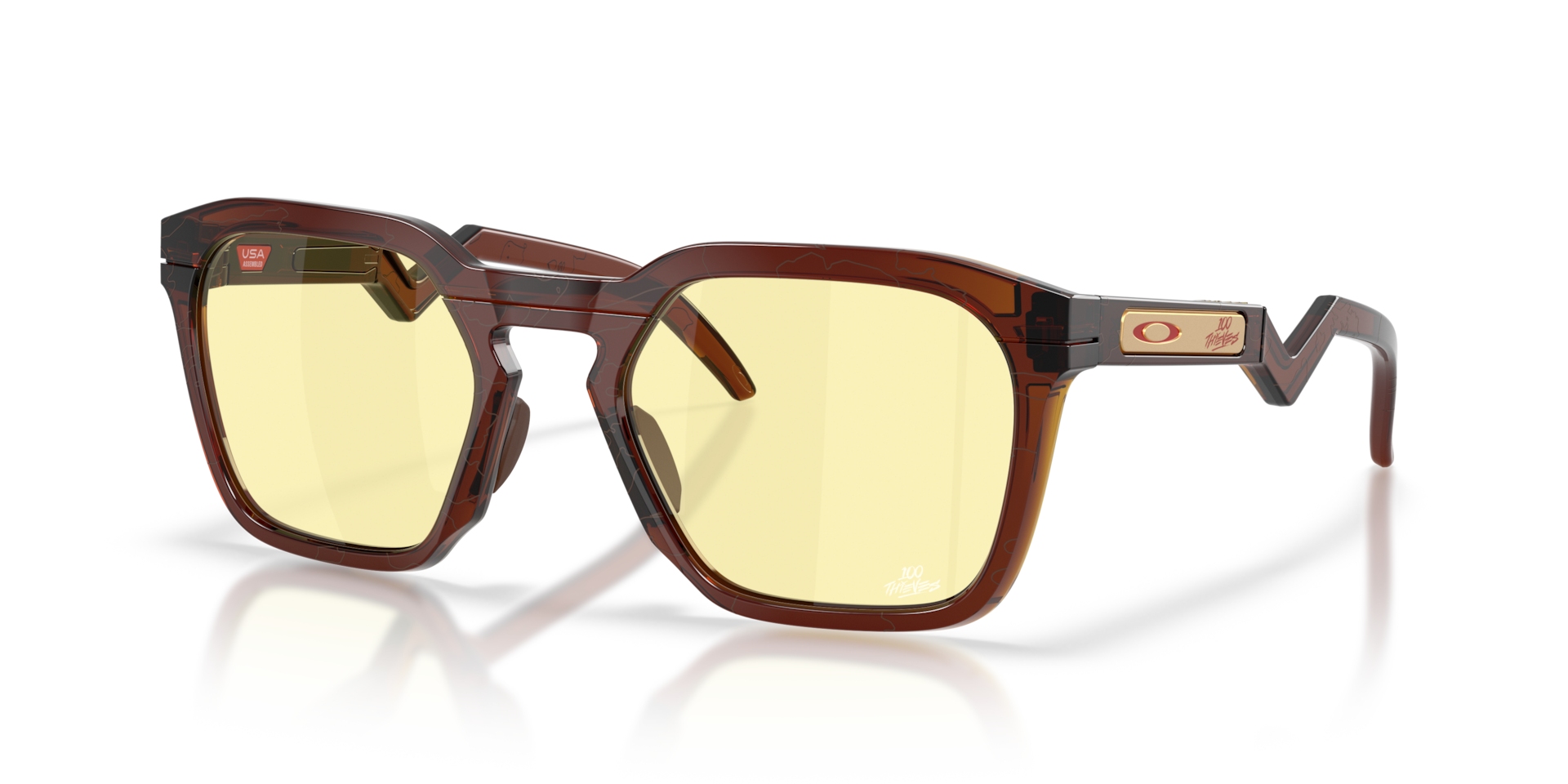 オークリー HSTN SQ 100 Thieves Collectionサングラス Dark Amber