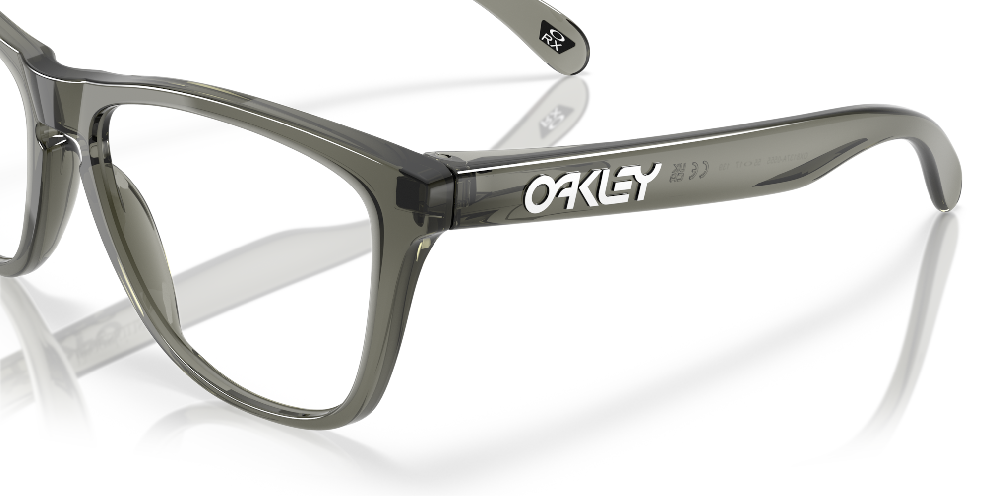 オークリー Frogskins™ (Low Bridge Fit) メガネ Grey Smokeフレーム