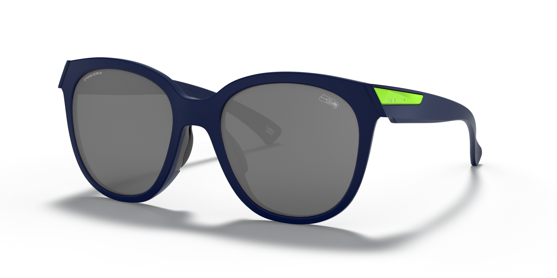Oakley Seattle Seahawks Low Key Sunglasses with Matte Navy Frame and ...