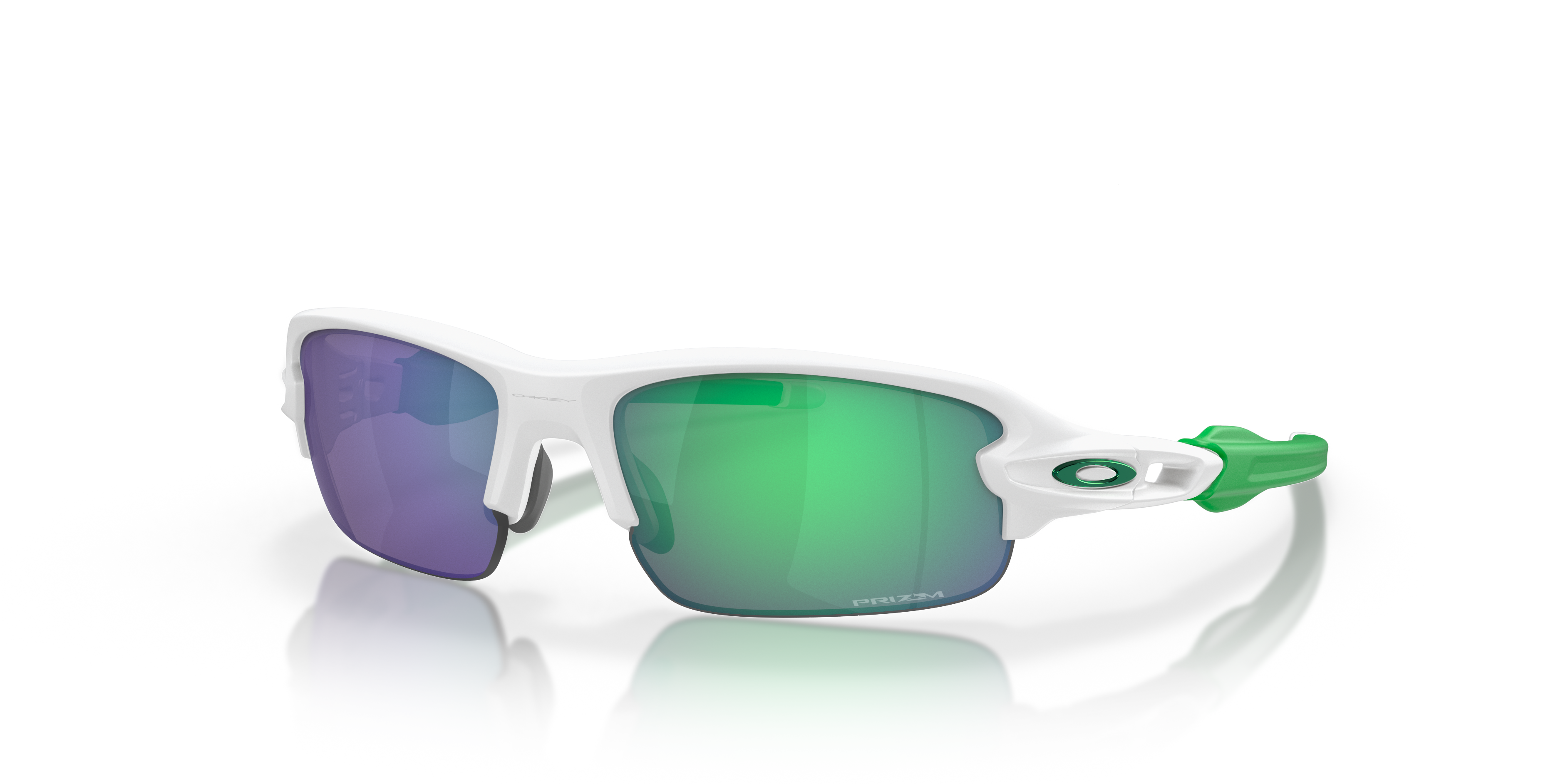 オークリー Flak® XXS (Youth Fit)サングラス Matte Whiteフレームと