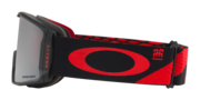 Line Miner™ L Snow Goggles - Classic Red Black