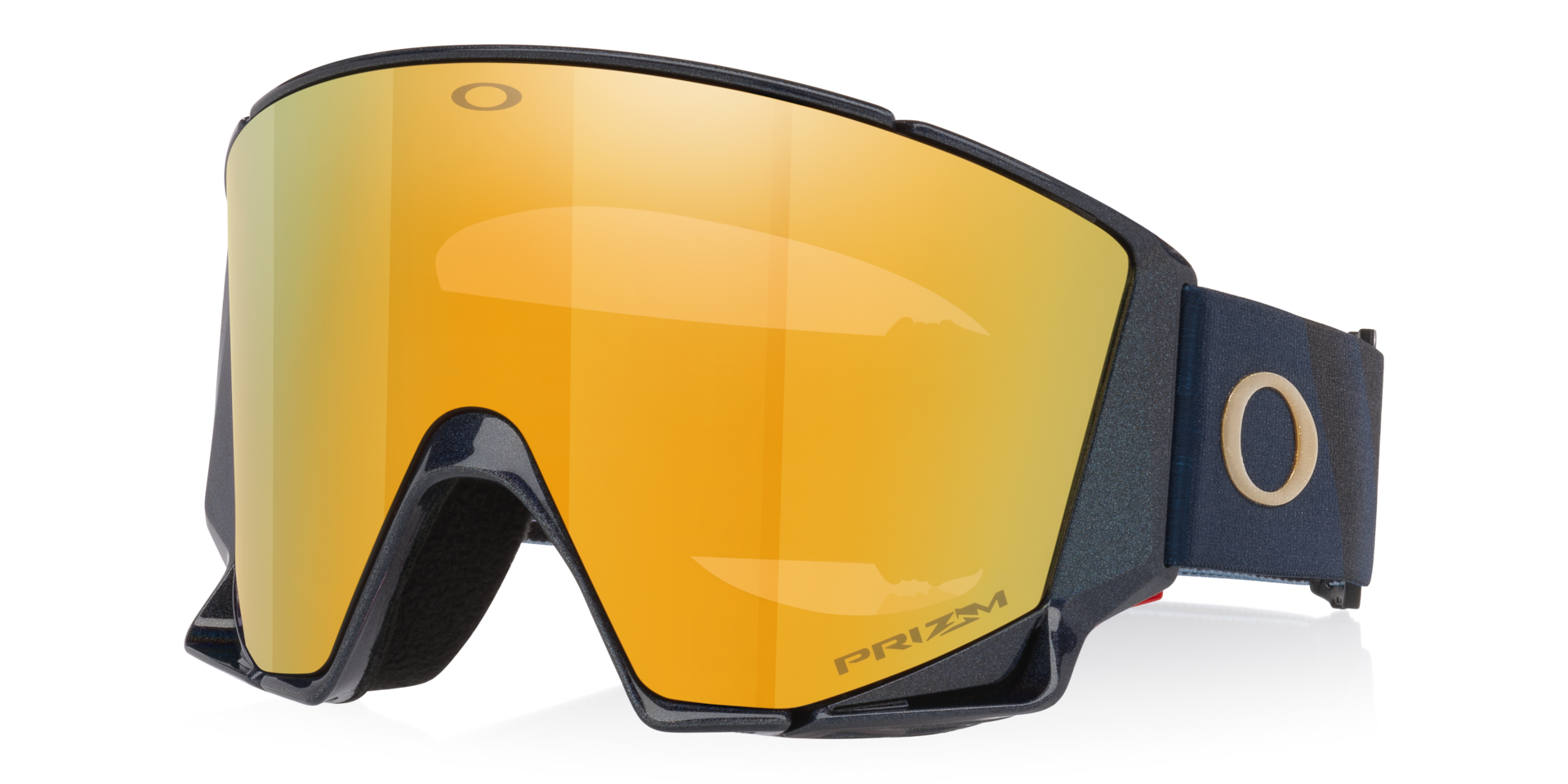 Oakley Flow Scape™ L Snow Goggles with Matte Black Strap and Prizm