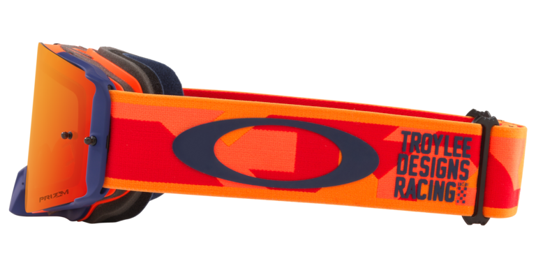 Front Line™ MX Troy Lee Designs Series Goggles - Troy Lee Designs Confetti Orange Red