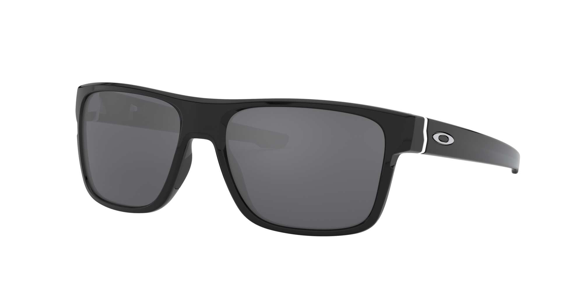 Oakley Crossrange™ (Low Bridge Fit) Sunglasses with Polished Black