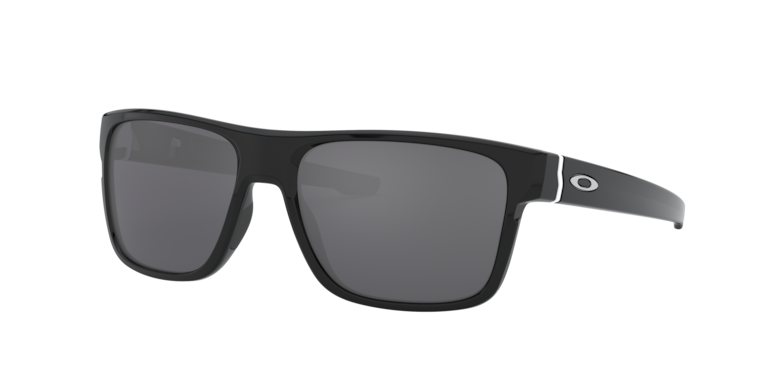 Oakley Crossrange™ (Low Bridge Fit) Sunglasses with Polished Black