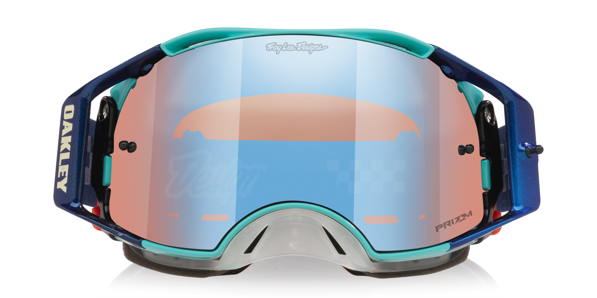 Oakley Airbrake® MX Troy Lee Designs Series Goggles with Blue