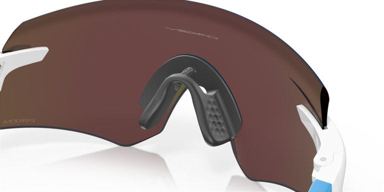 Oakley Encoder Sunglasses with Polished White Frame and Prizm Sapphire ...