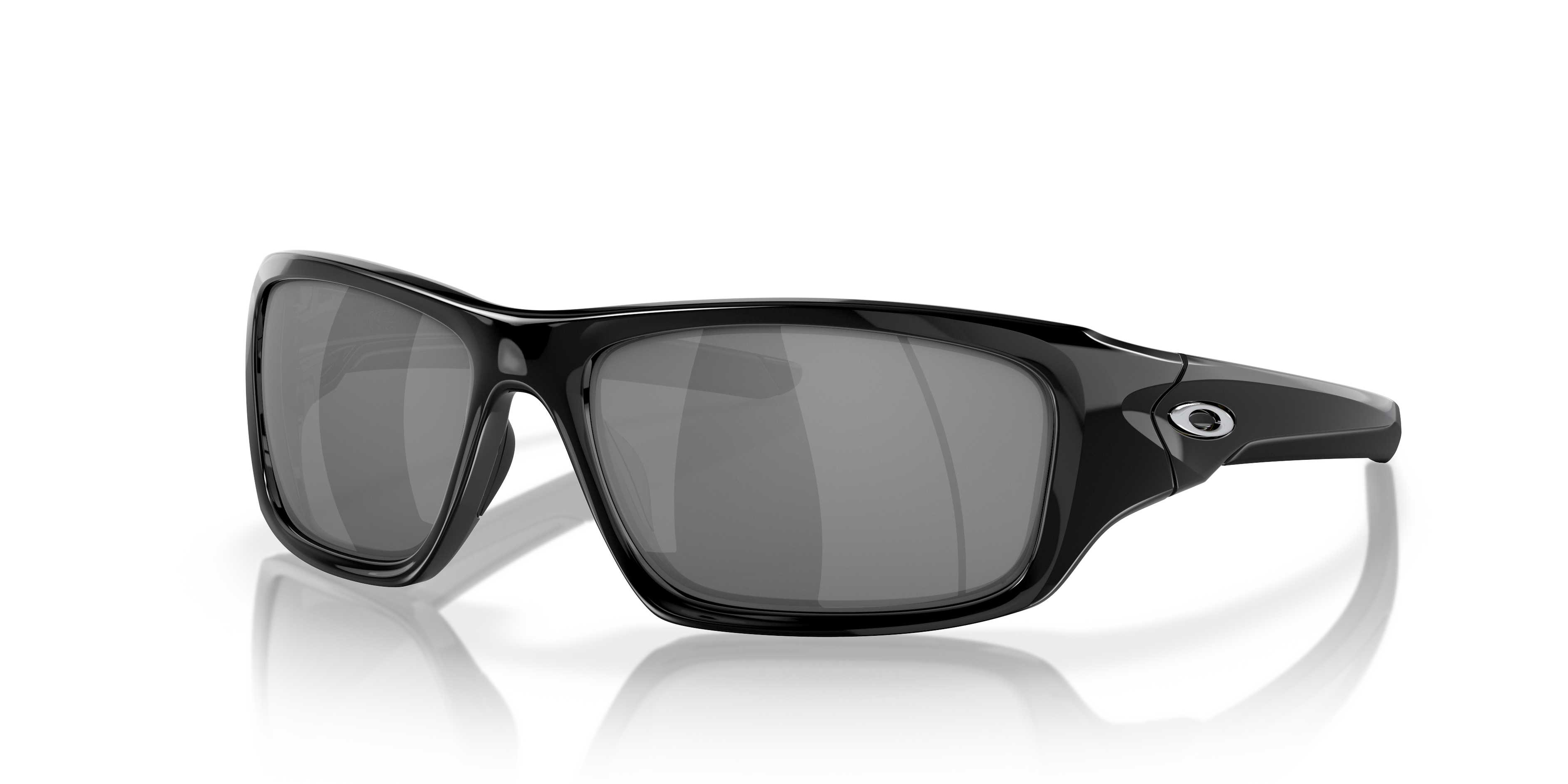 オークリー VALVE USA Oakley Valve® Sunglasses with Polished Black Frame and Black