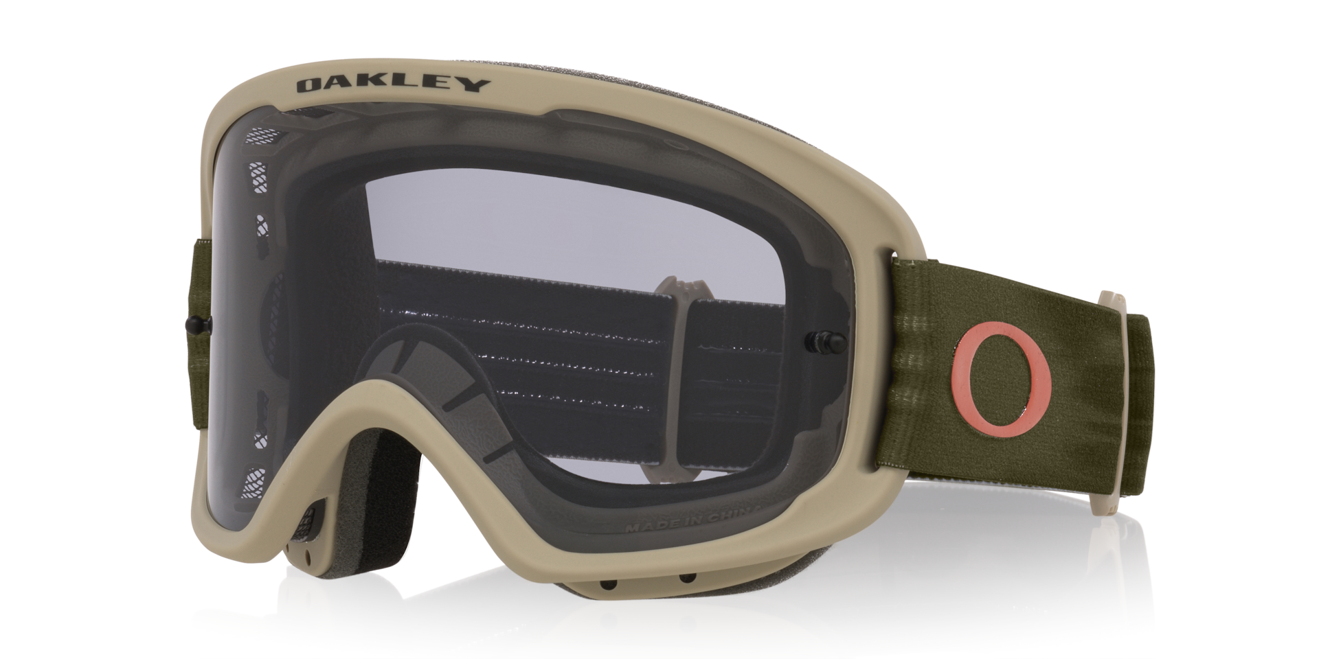 Oakley O-Frame® 2.0 PRO MTB Goggles with Black Gunmetal Strap and