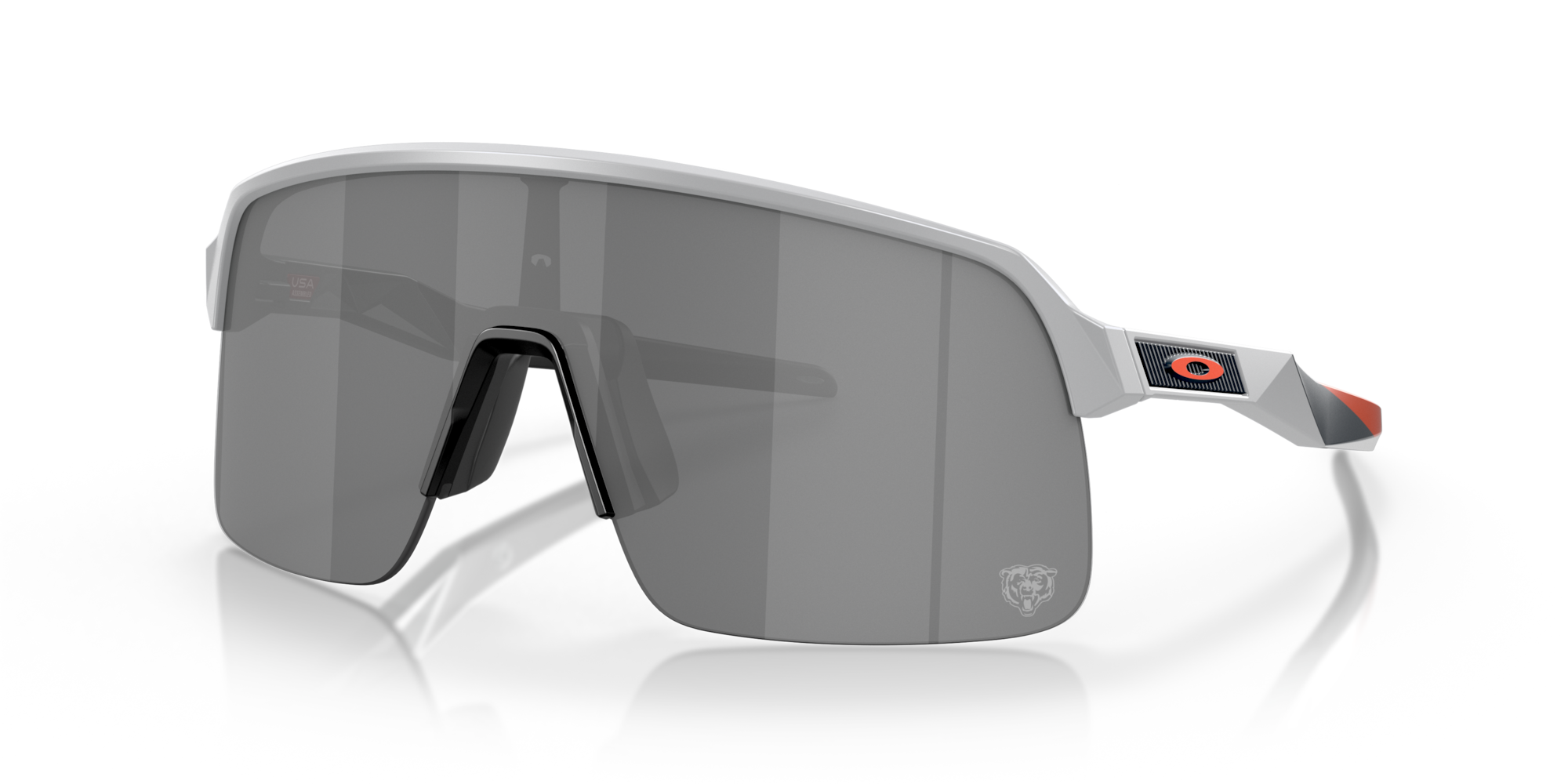 Oakley Chicago Bears Sutro Lite Sunglasses with Matte Fog Frame