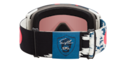 Line Miner™ L Snow Goggles - Razor Camo Red Blue