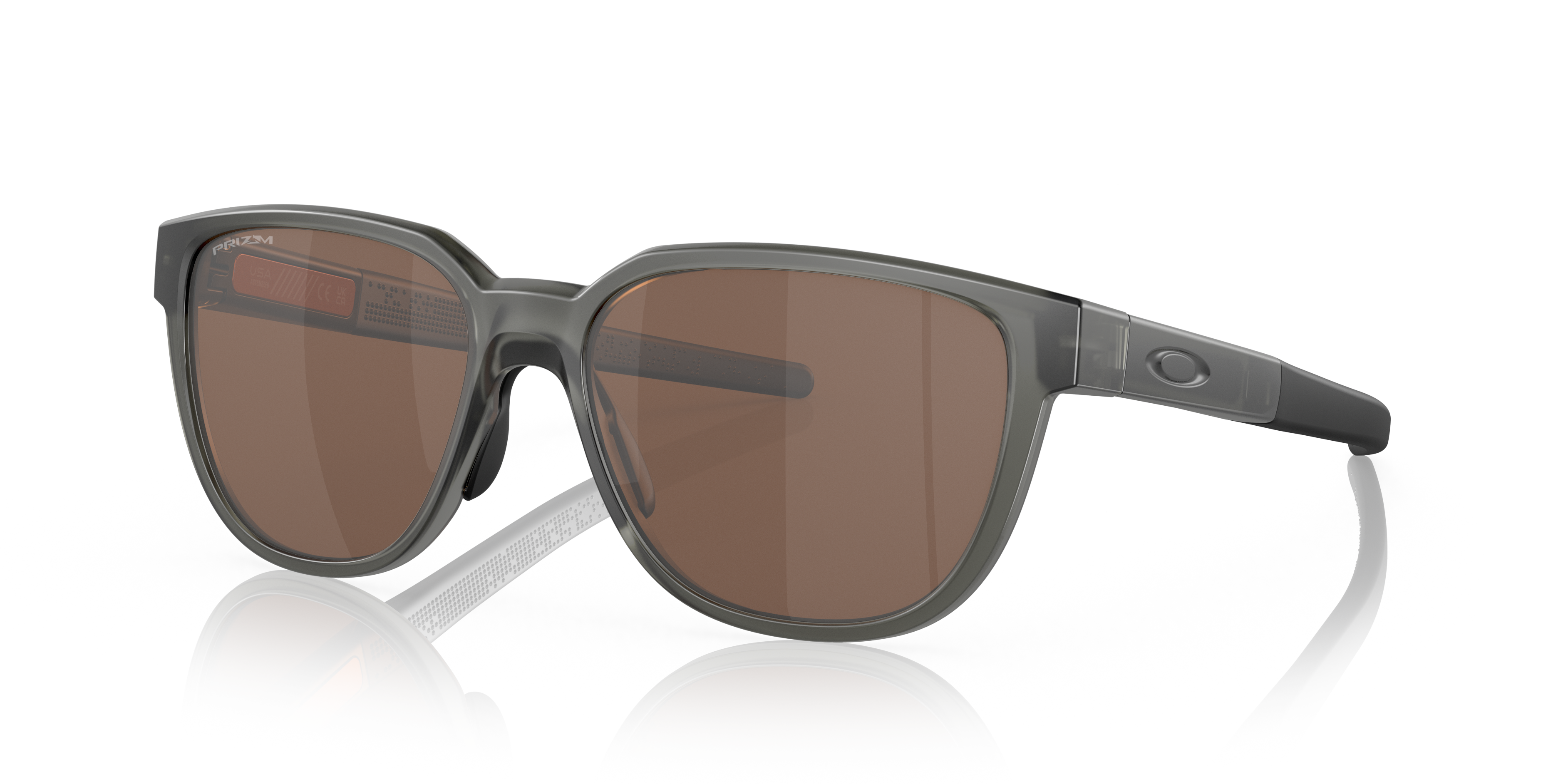 Oakley Actuator Sunglasses with Matte Grey Smoke Frame and Prizm