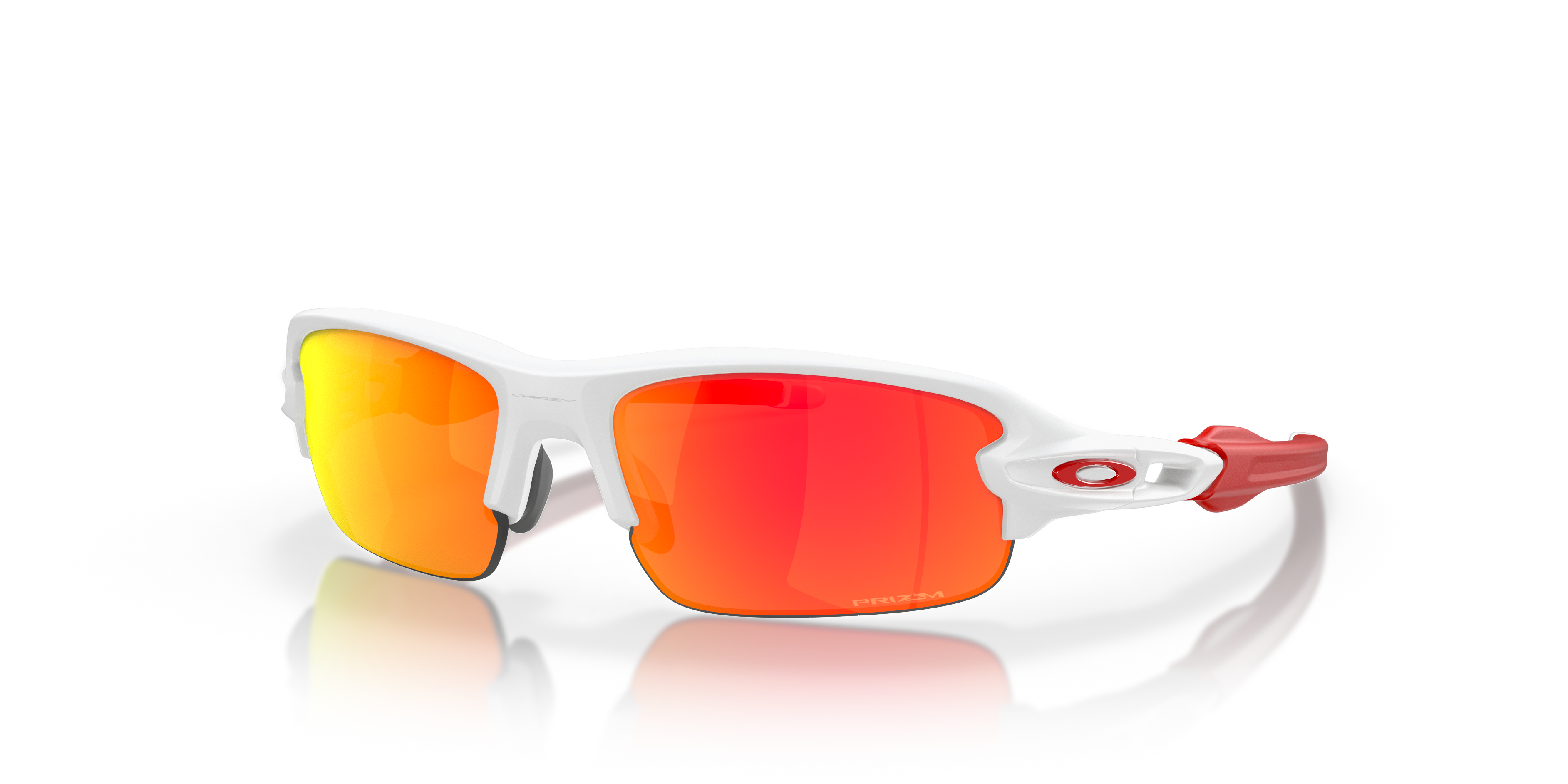 Oakley Flak® XXS (Youth Fit) Sunglasses with Matte White Frame and