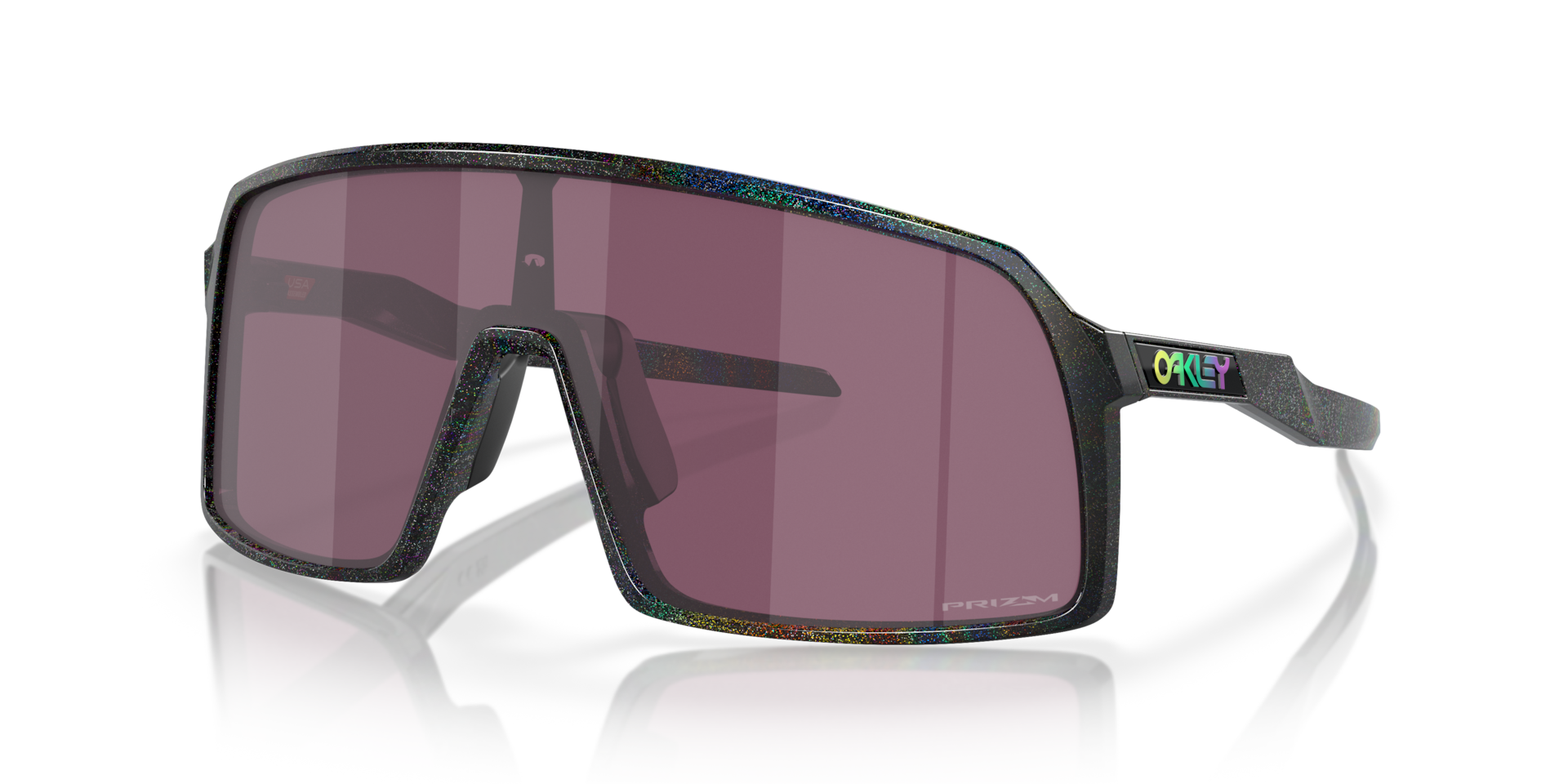 Sutro (Low Bridge Fit) Prizm Road Black Lenses, Dark Galaxy Frame